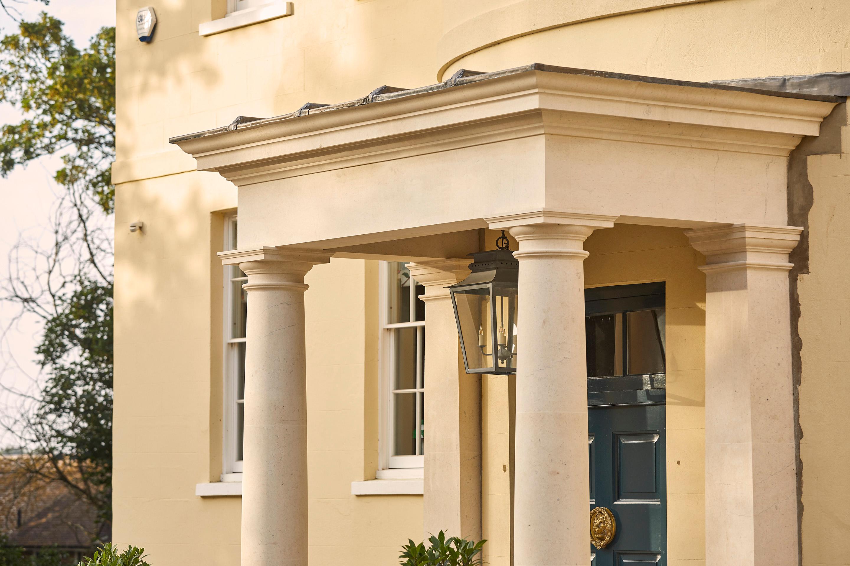 Front porch detail