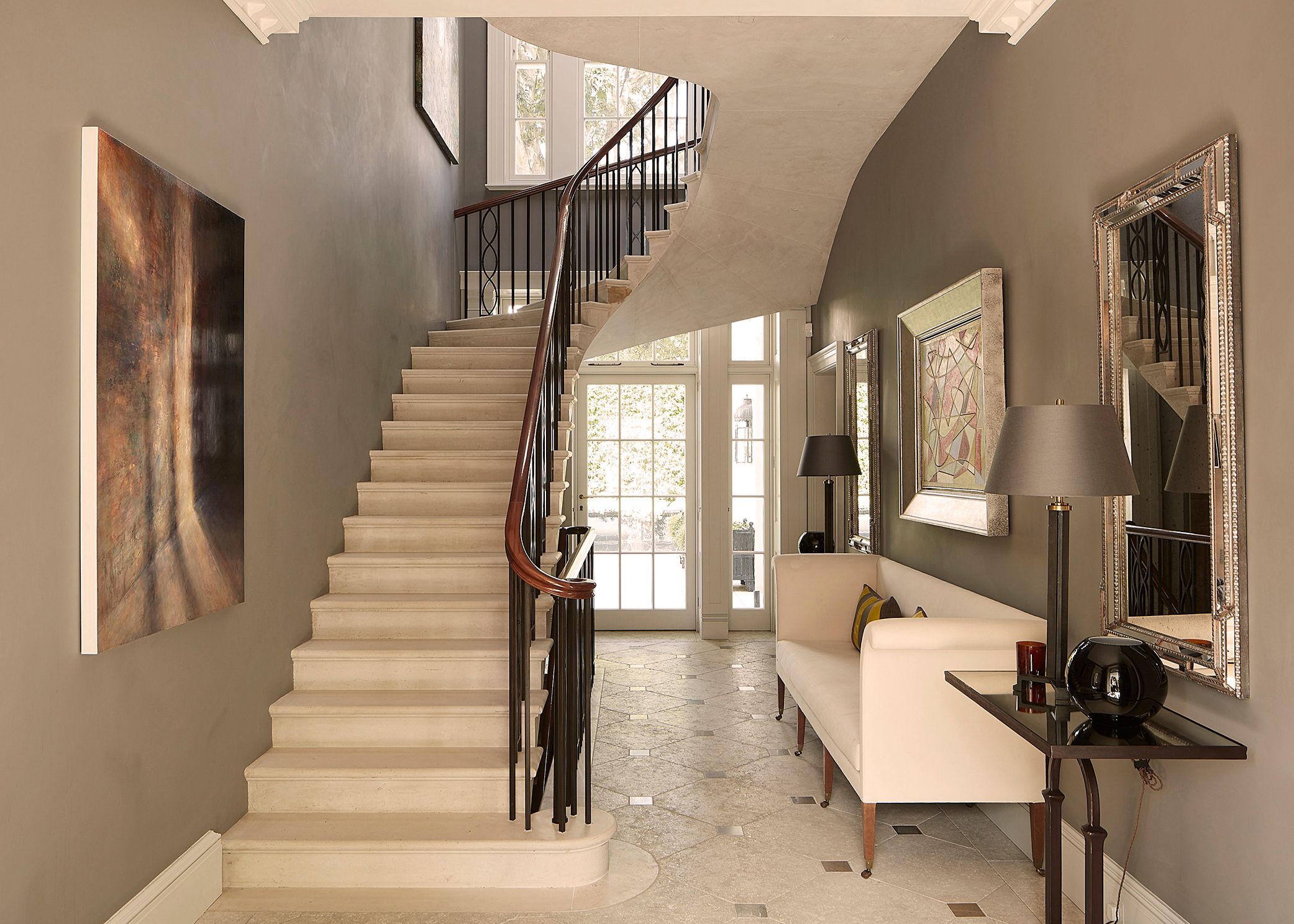 A restored mid-19th century regency London townhouse