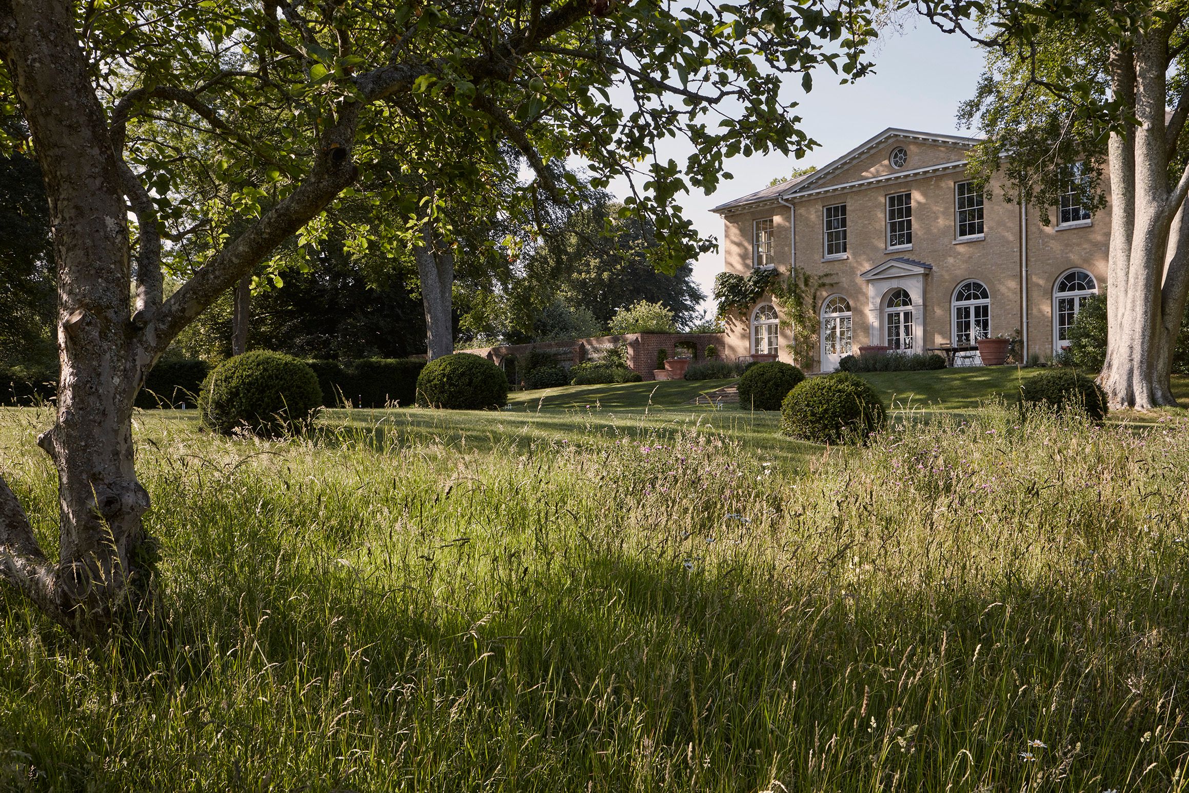 Modern Grange, a new regency house in Hampshire