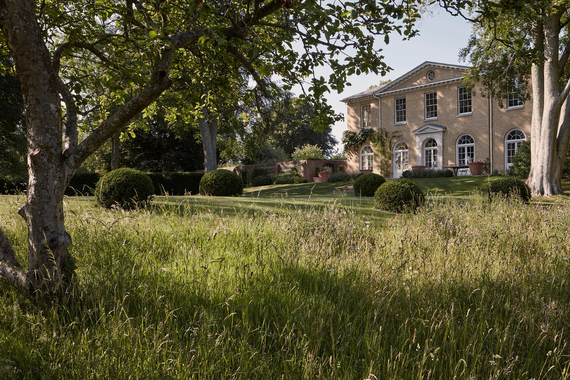 Modern Grange, a new regency house in Hampshire