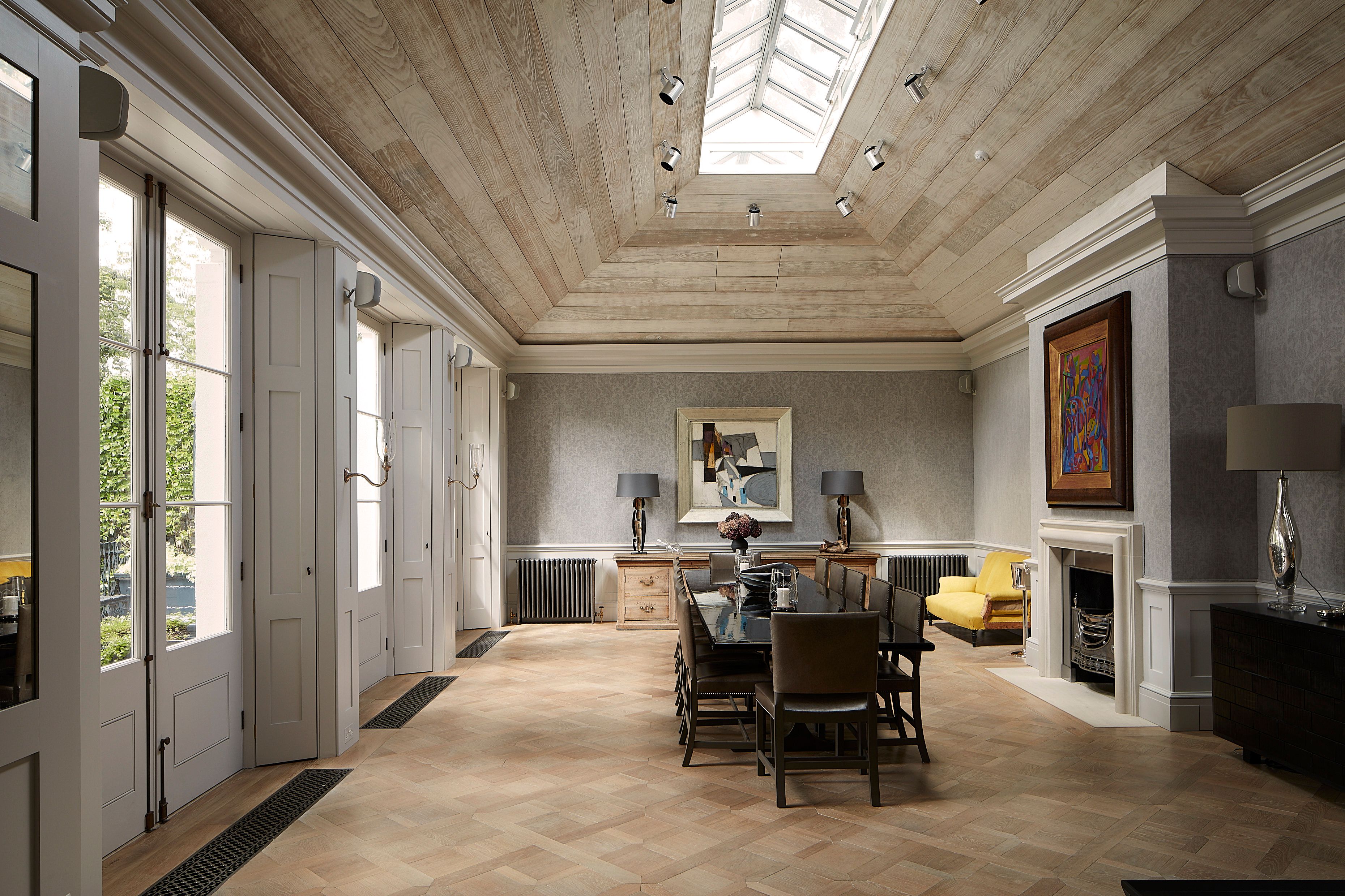 A restored mid-19th century regency London townhouse