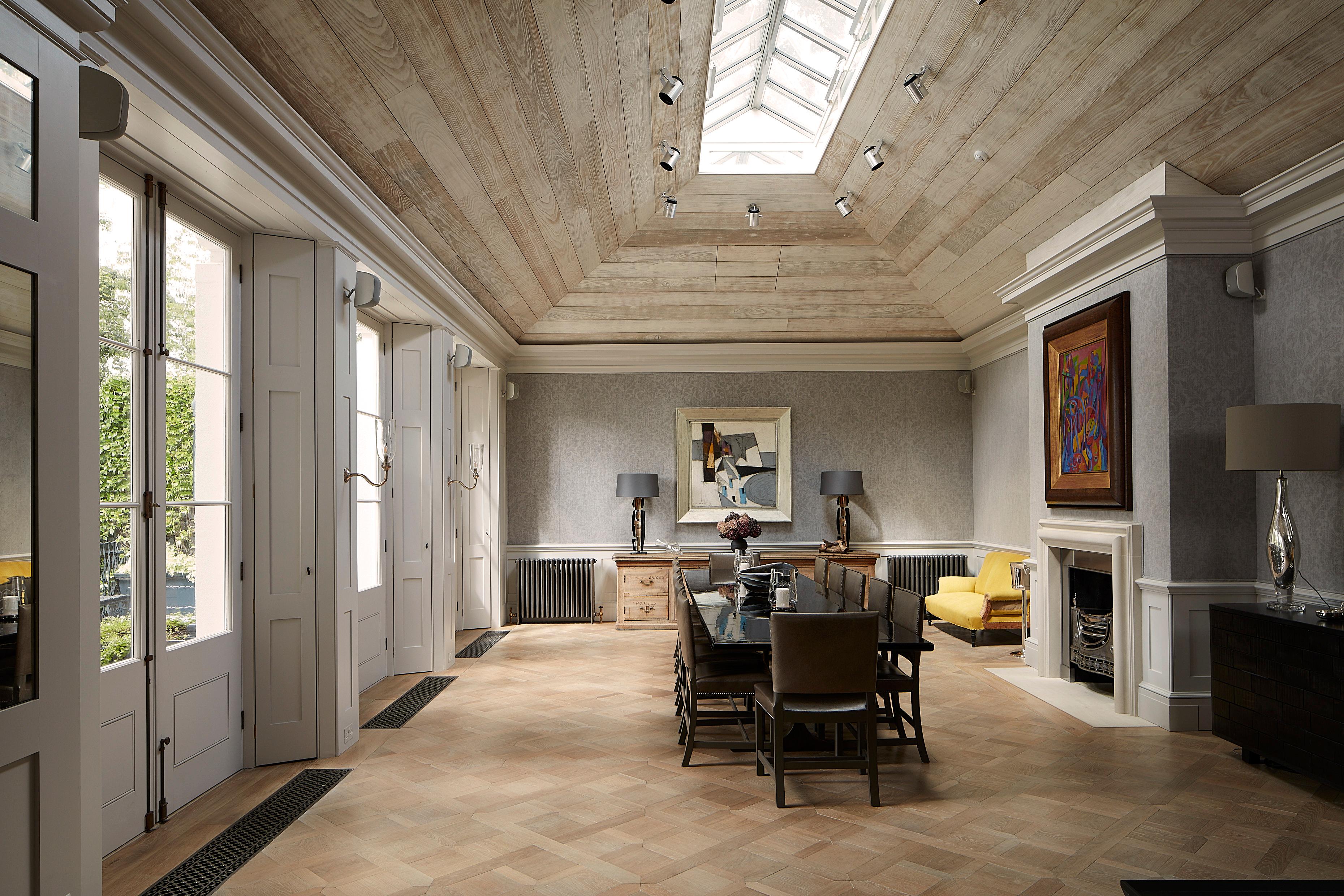 A restored mid-19th century regency London townhouse