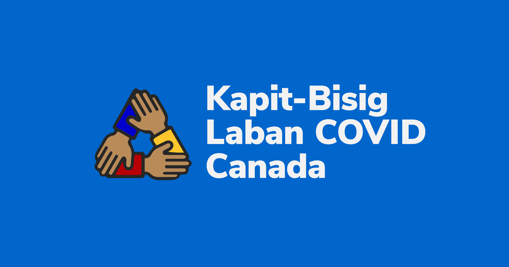 Kapit Bisig Laban COVID Canada banner