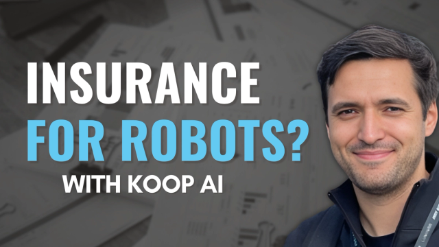 Can Data-Driven Insurance Make Robots Safer and More Affordable?