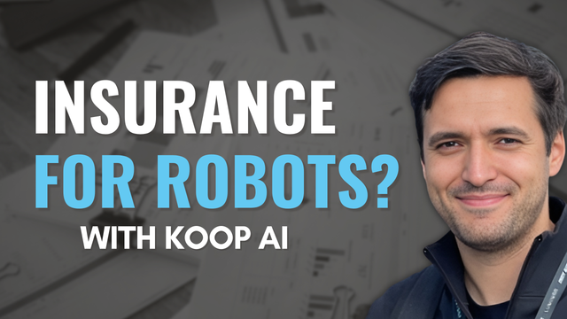 Can Data-Driven Insurance Make Robots Safer and More Affordable?