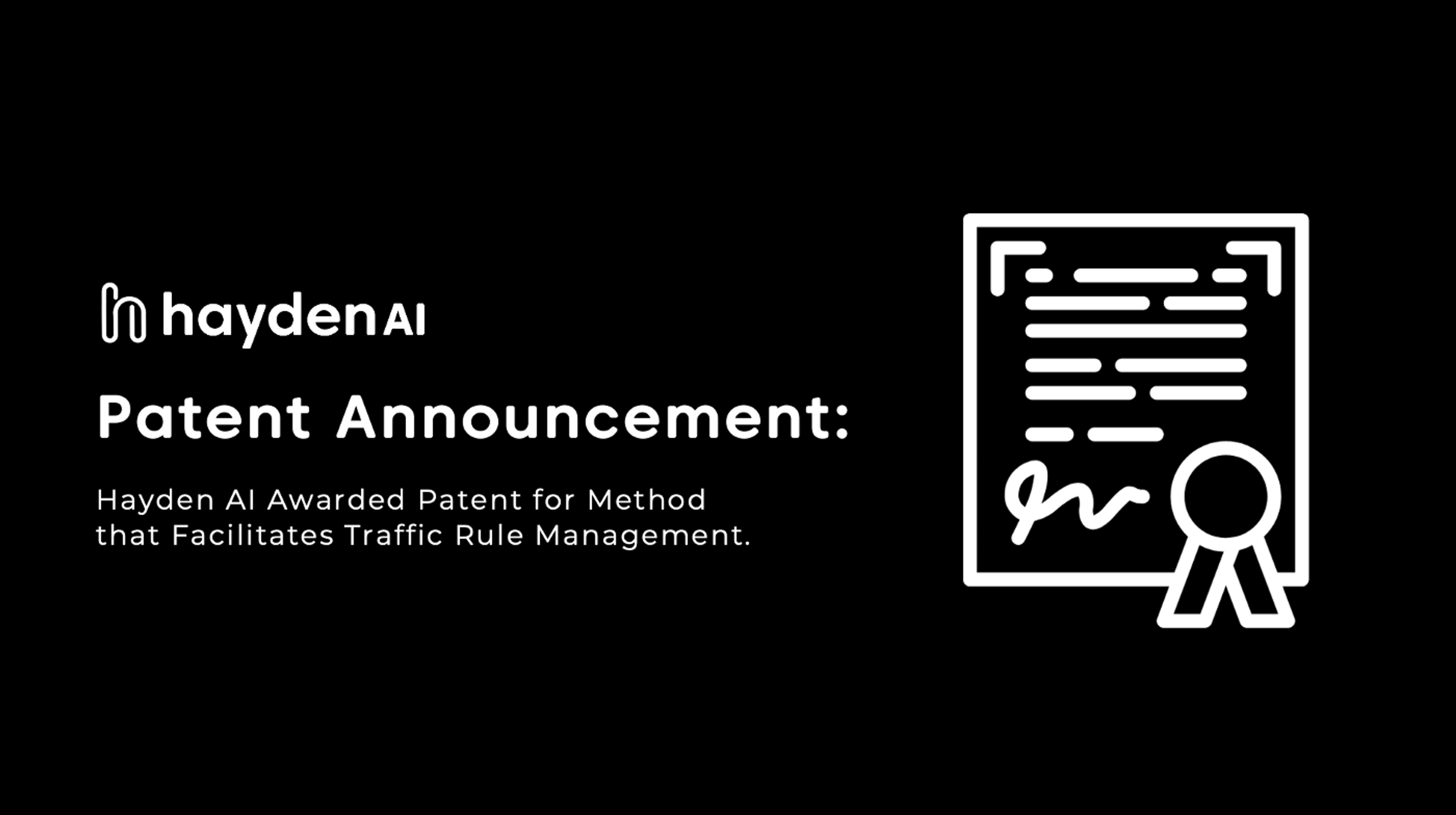 Patent Annoucement