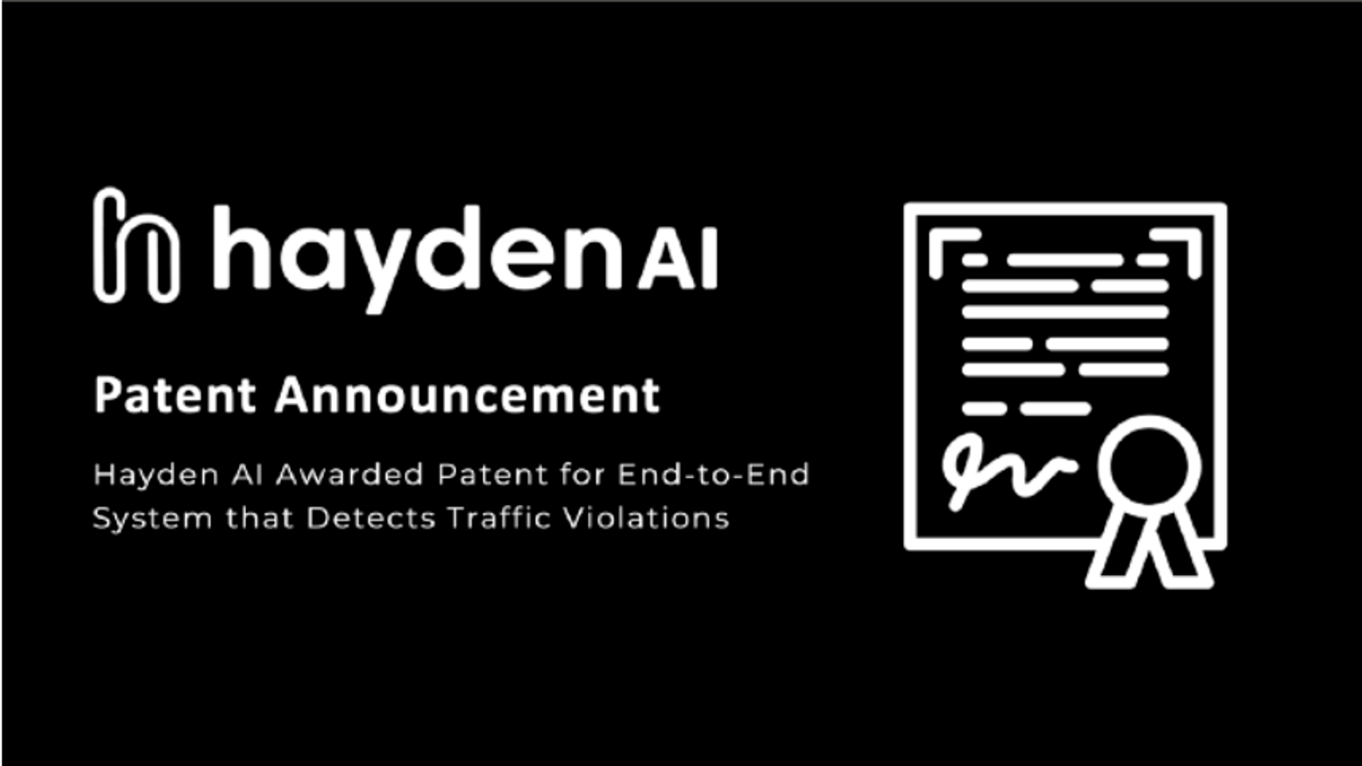 Patent Announcement