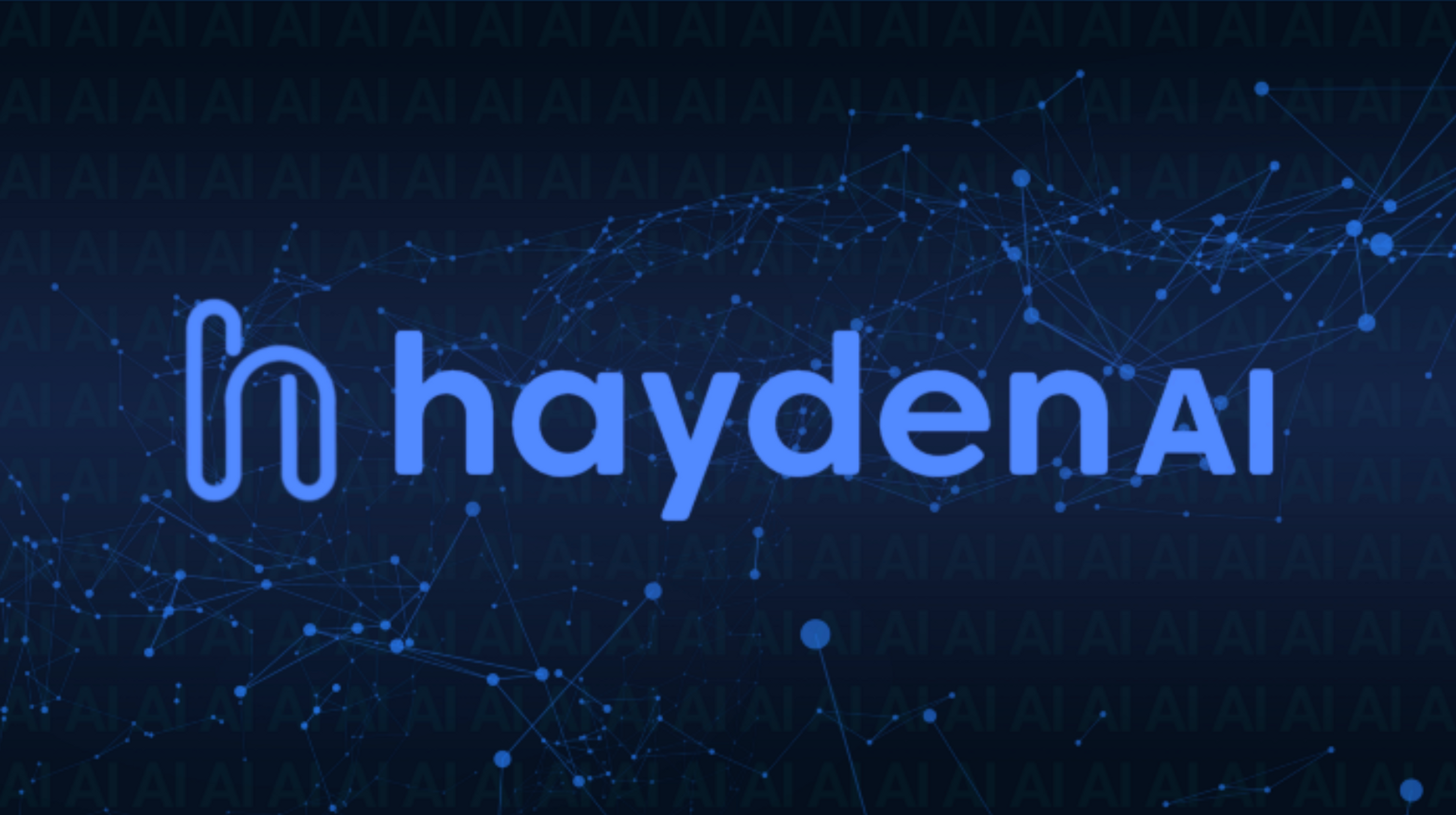 Hayden AI logo over 3D mapping
