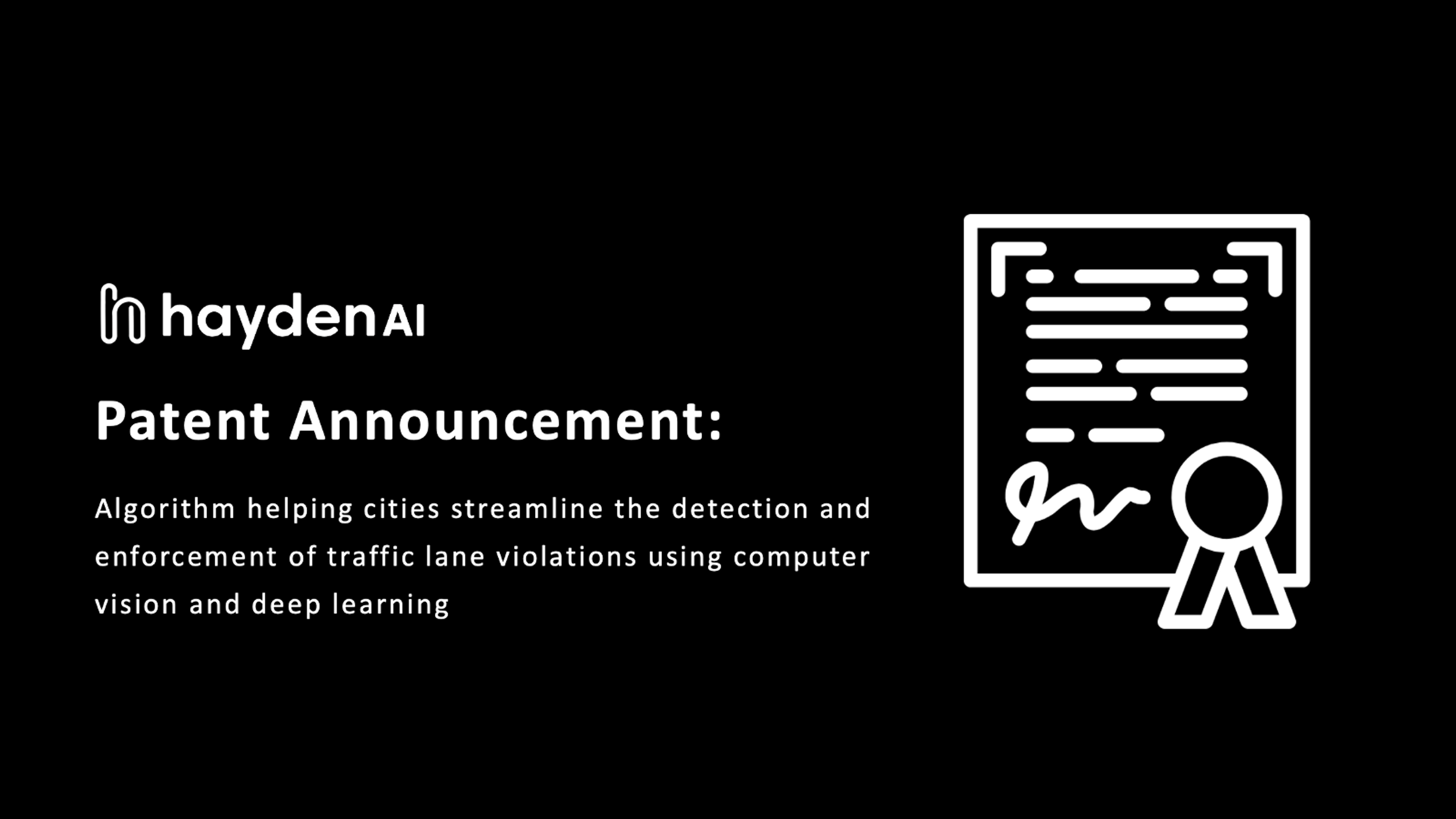 Patent Annoucement