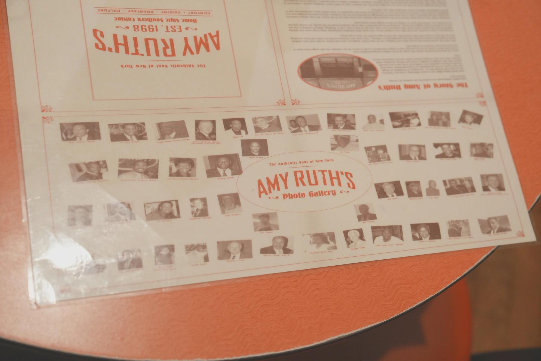 Amy Ruth's Menu