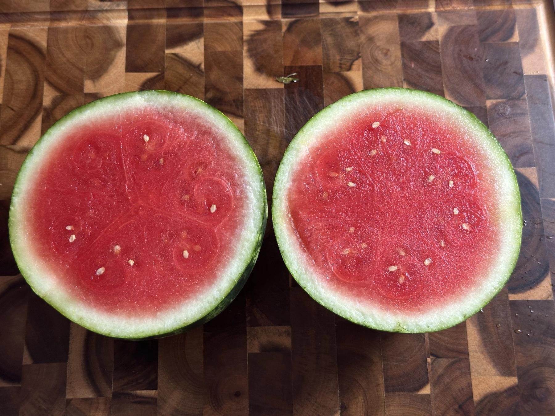 half watermelon