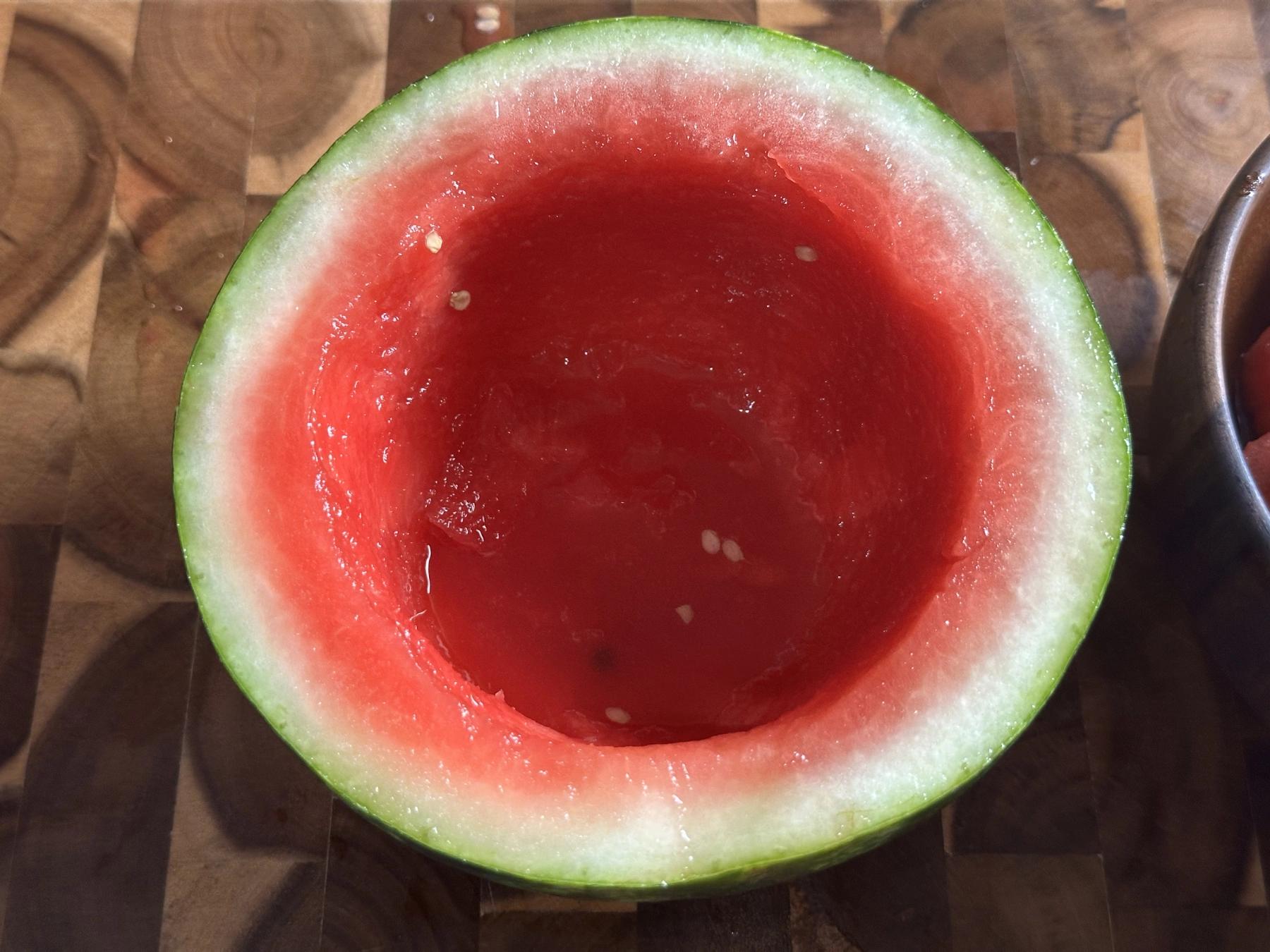 empty watermelon