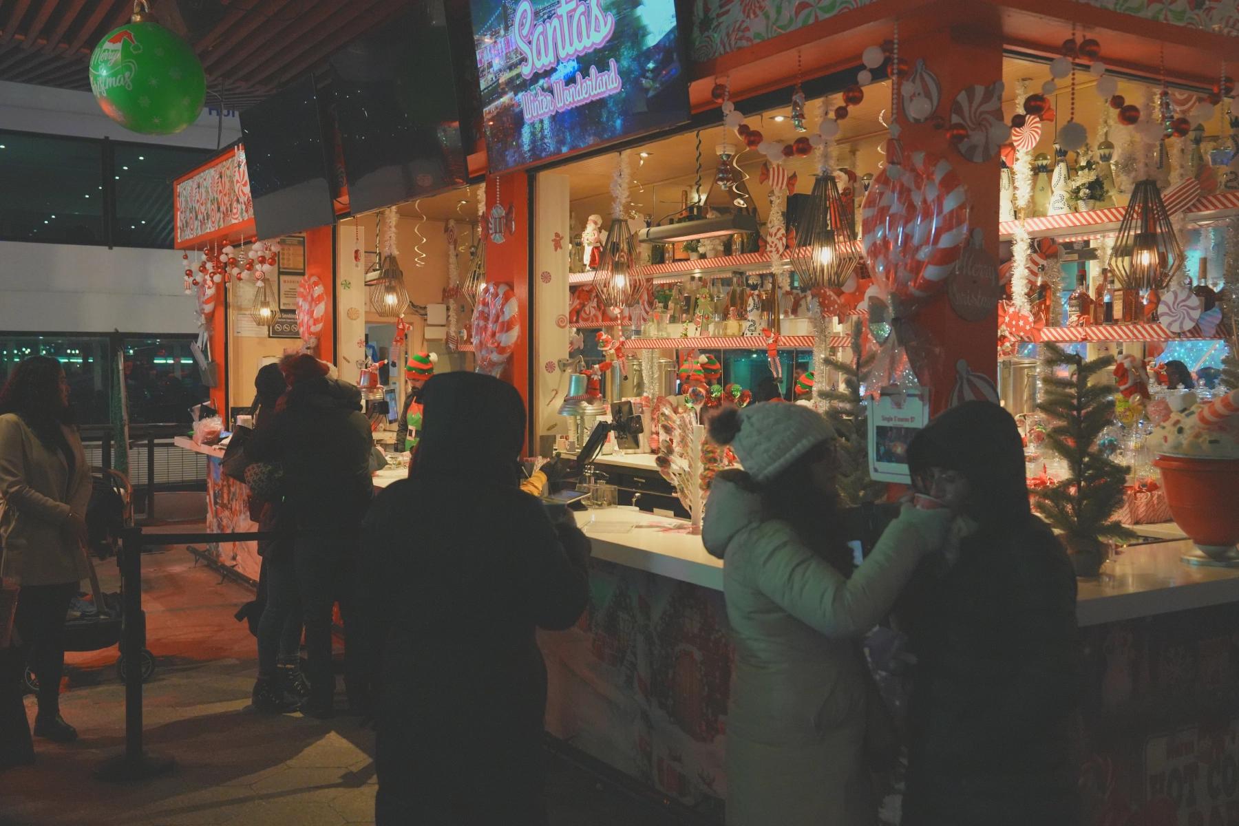 Santa's Winter Wonderland bar