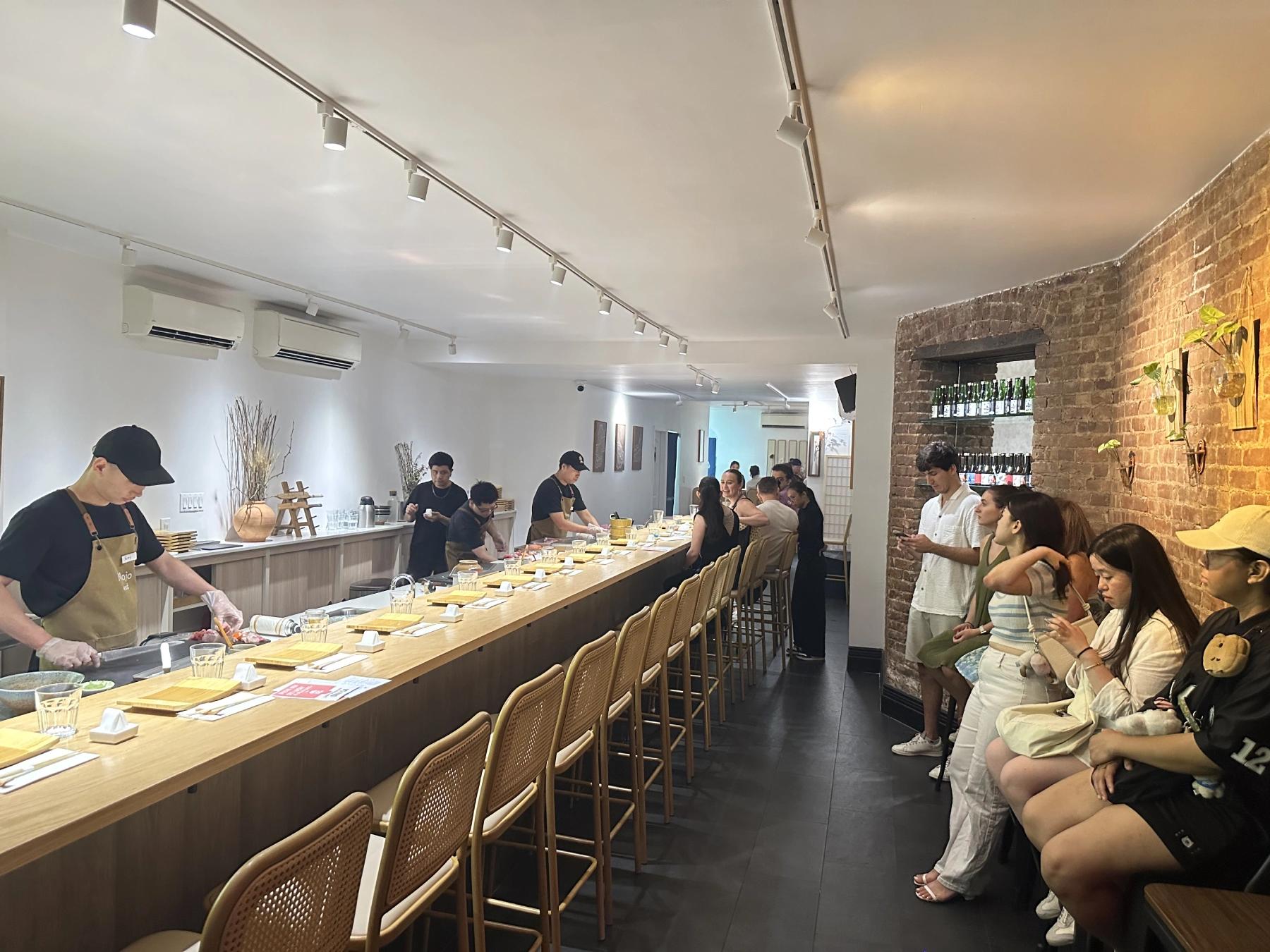 Mojo east chef counter 1