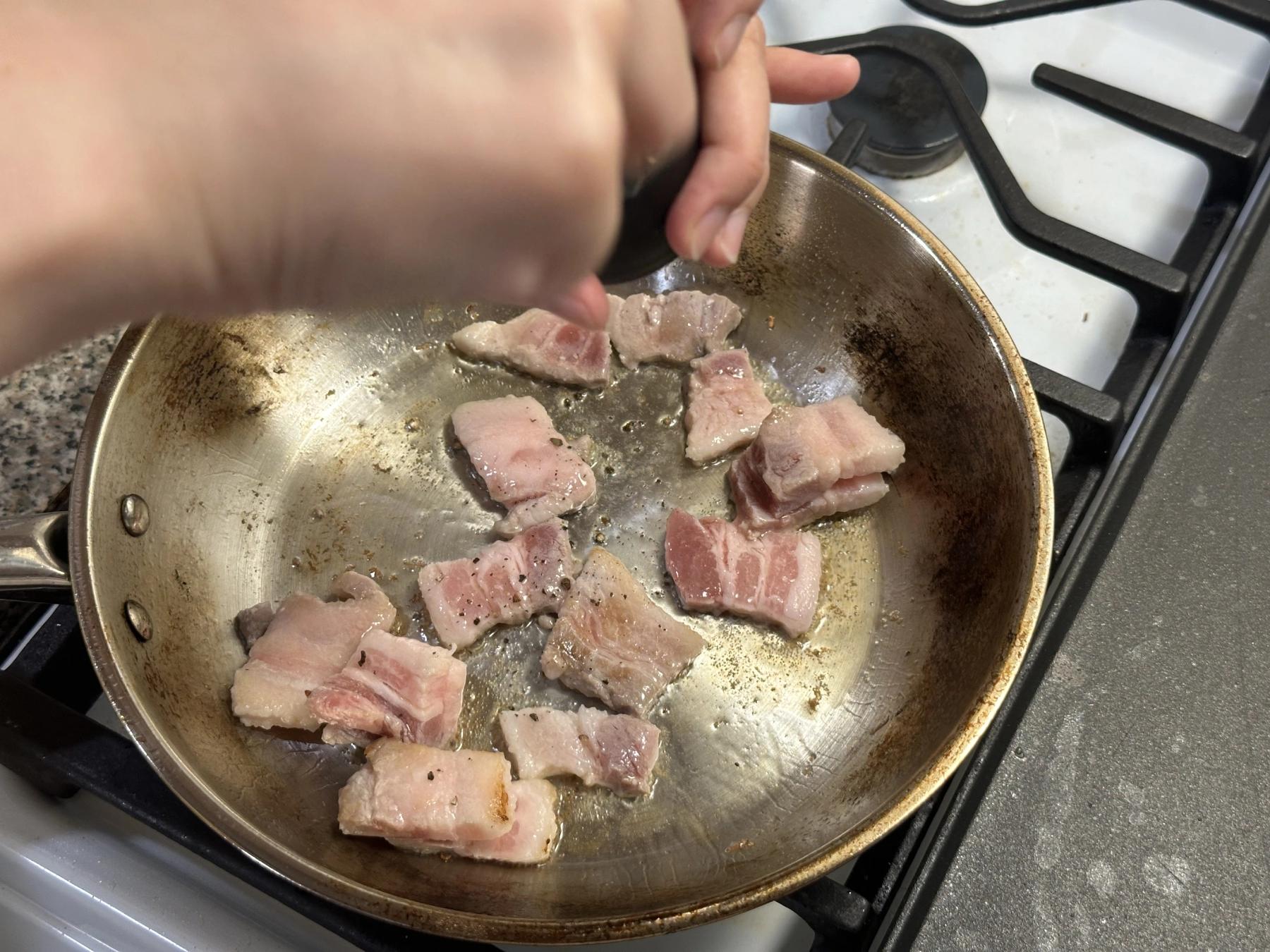 stir fry pork belly