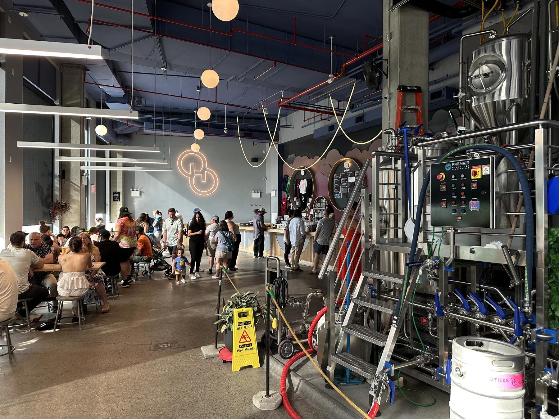 Brewery indoor