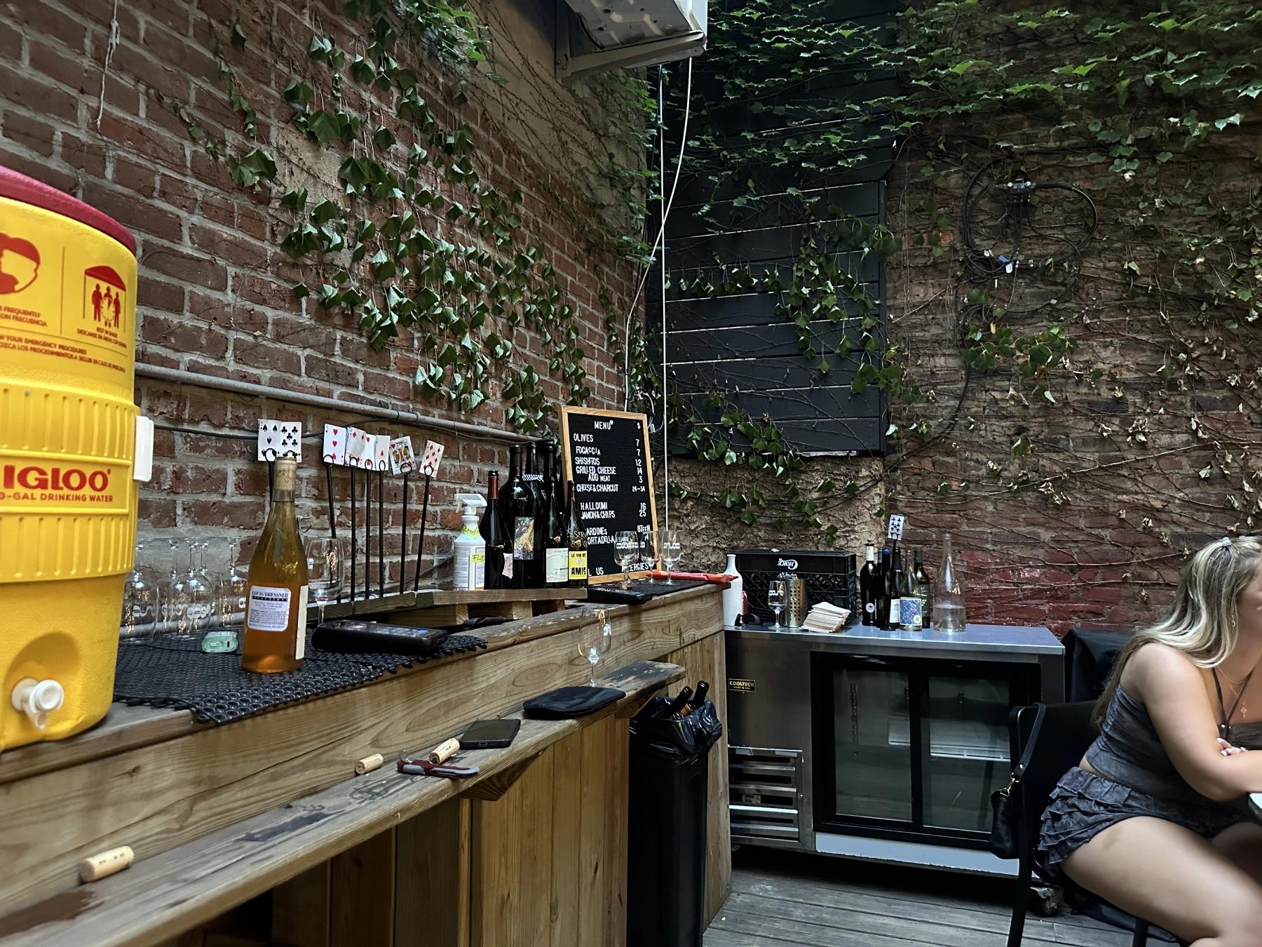 backyard bar