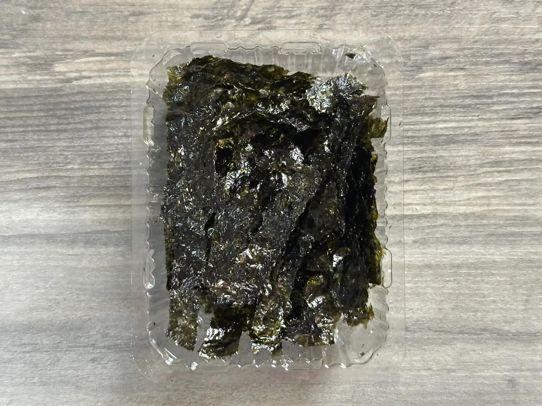 crushed seasoned seaweed