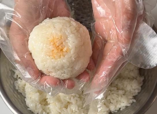 rice ball shaped