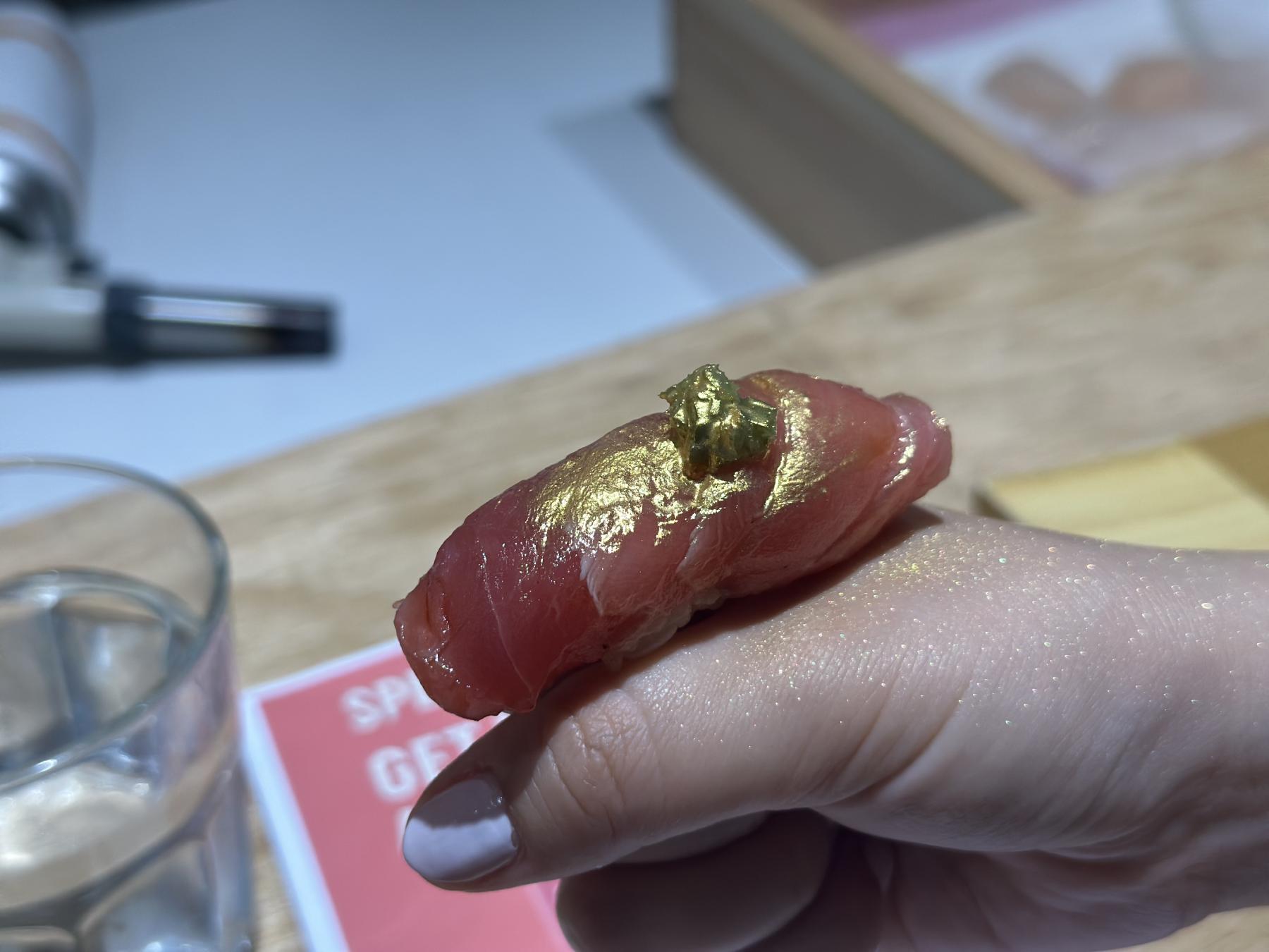 Cuh-toro with gold dust