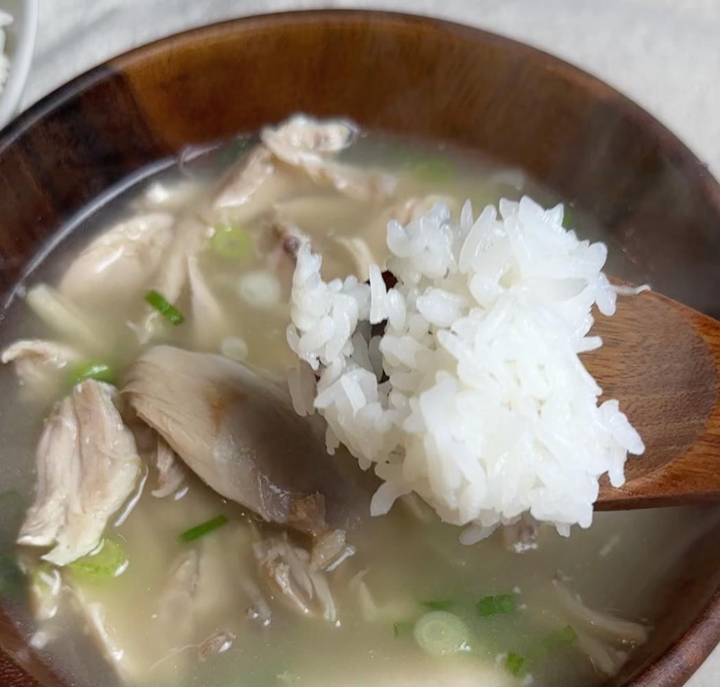 chicken soup with rice