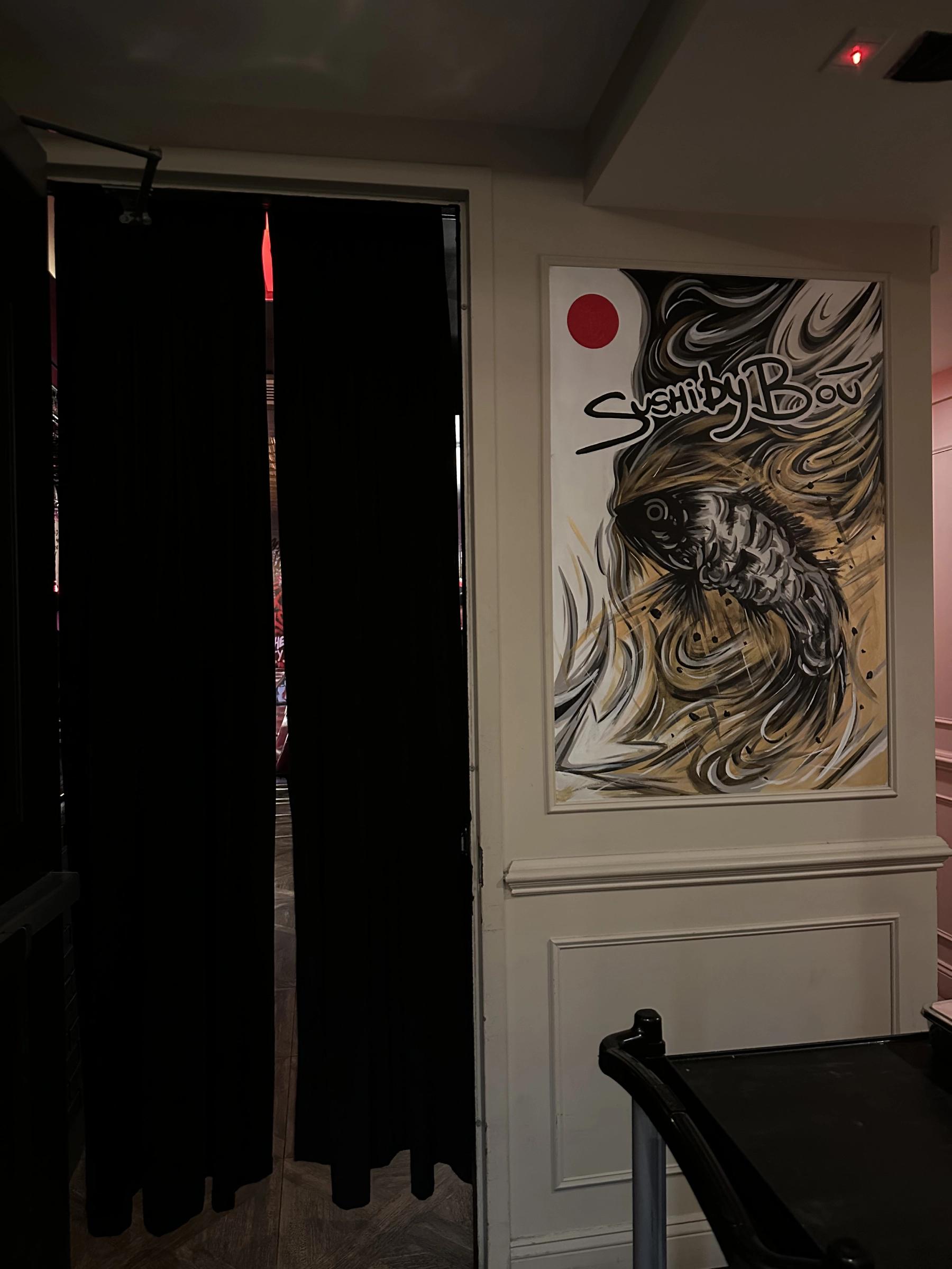 main entrance to sushi by bou