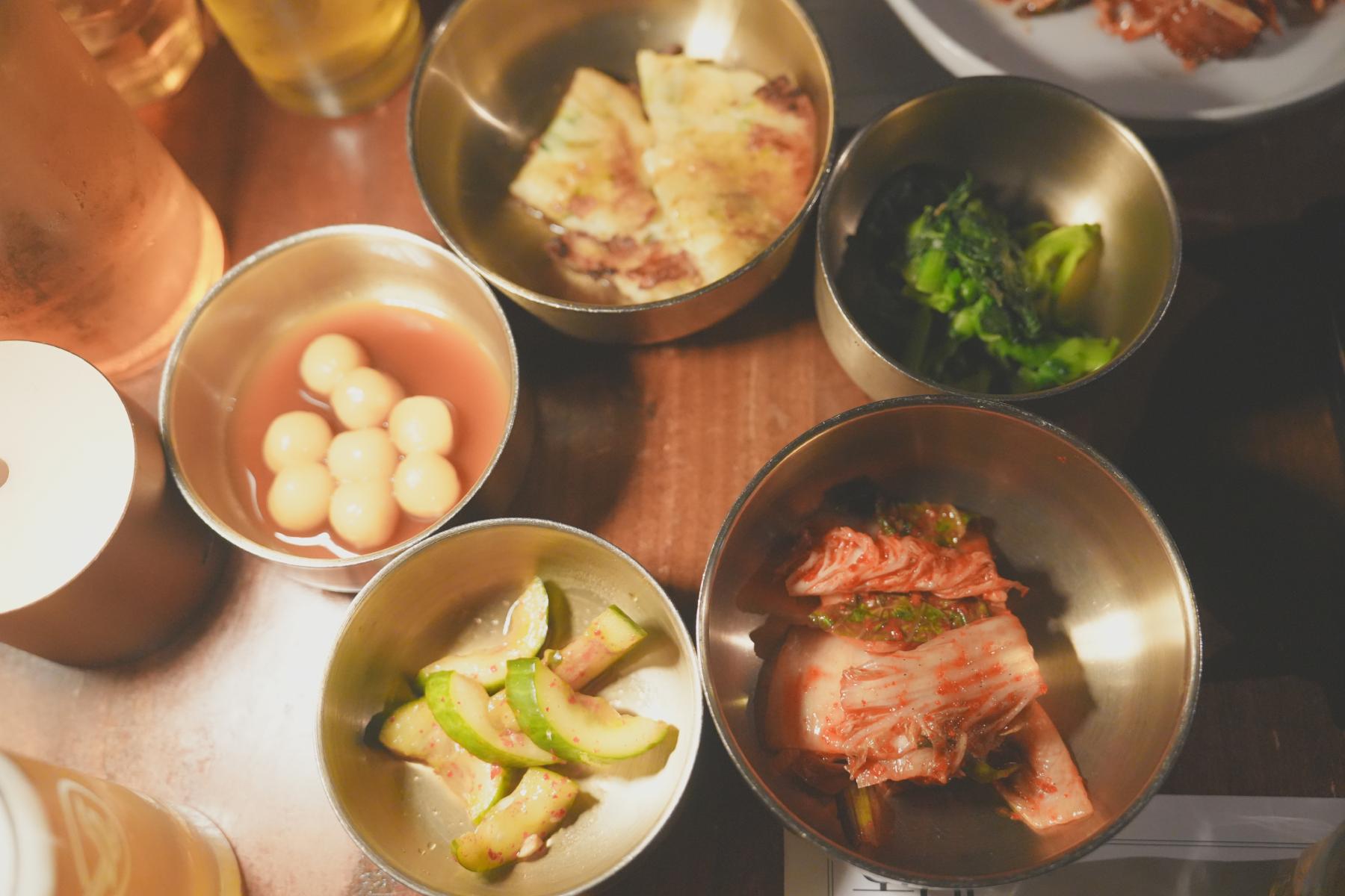 Complimentary Side Dishes banchan