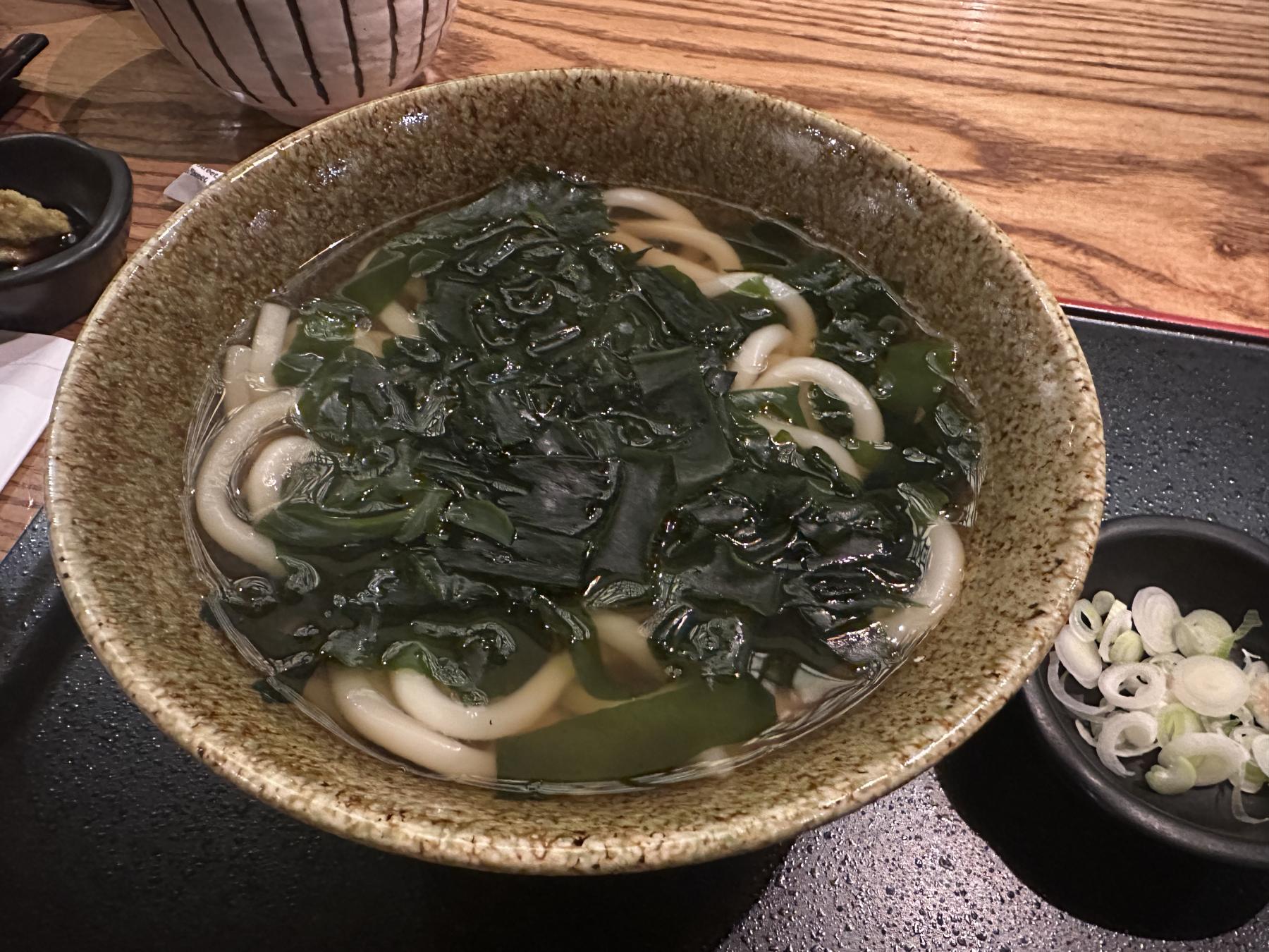 seaweed udon