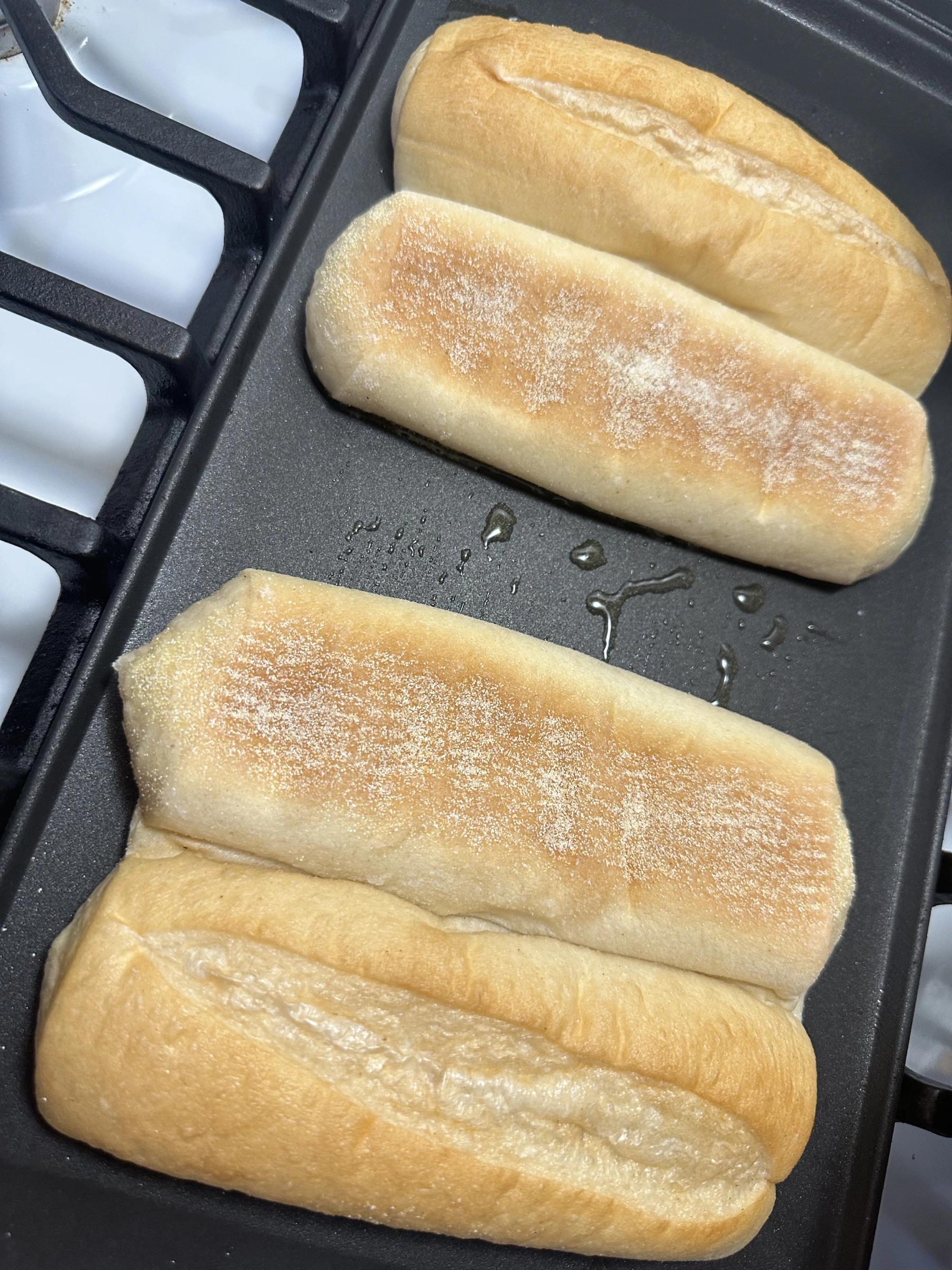cook the bread