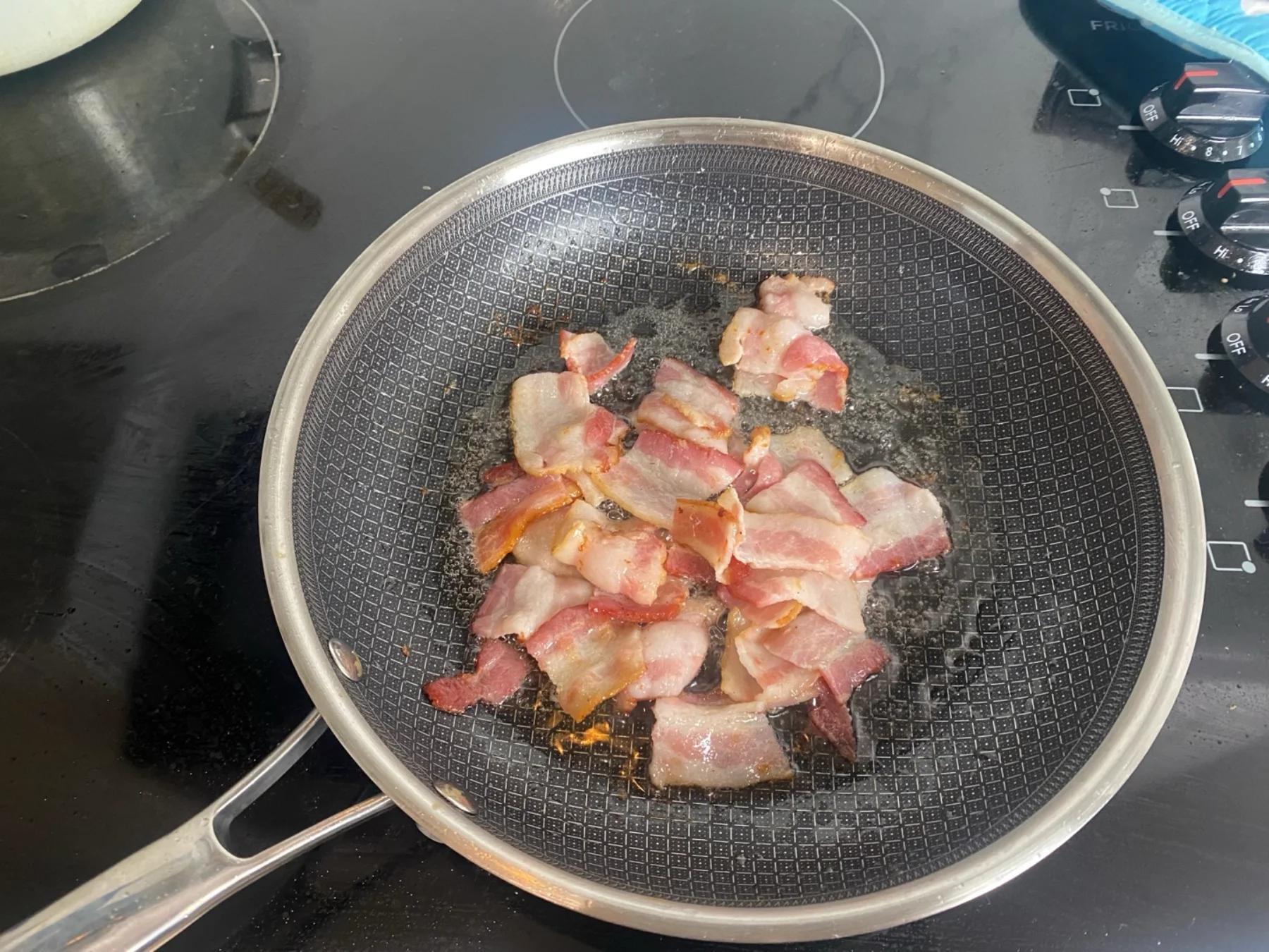 pan fry bacon