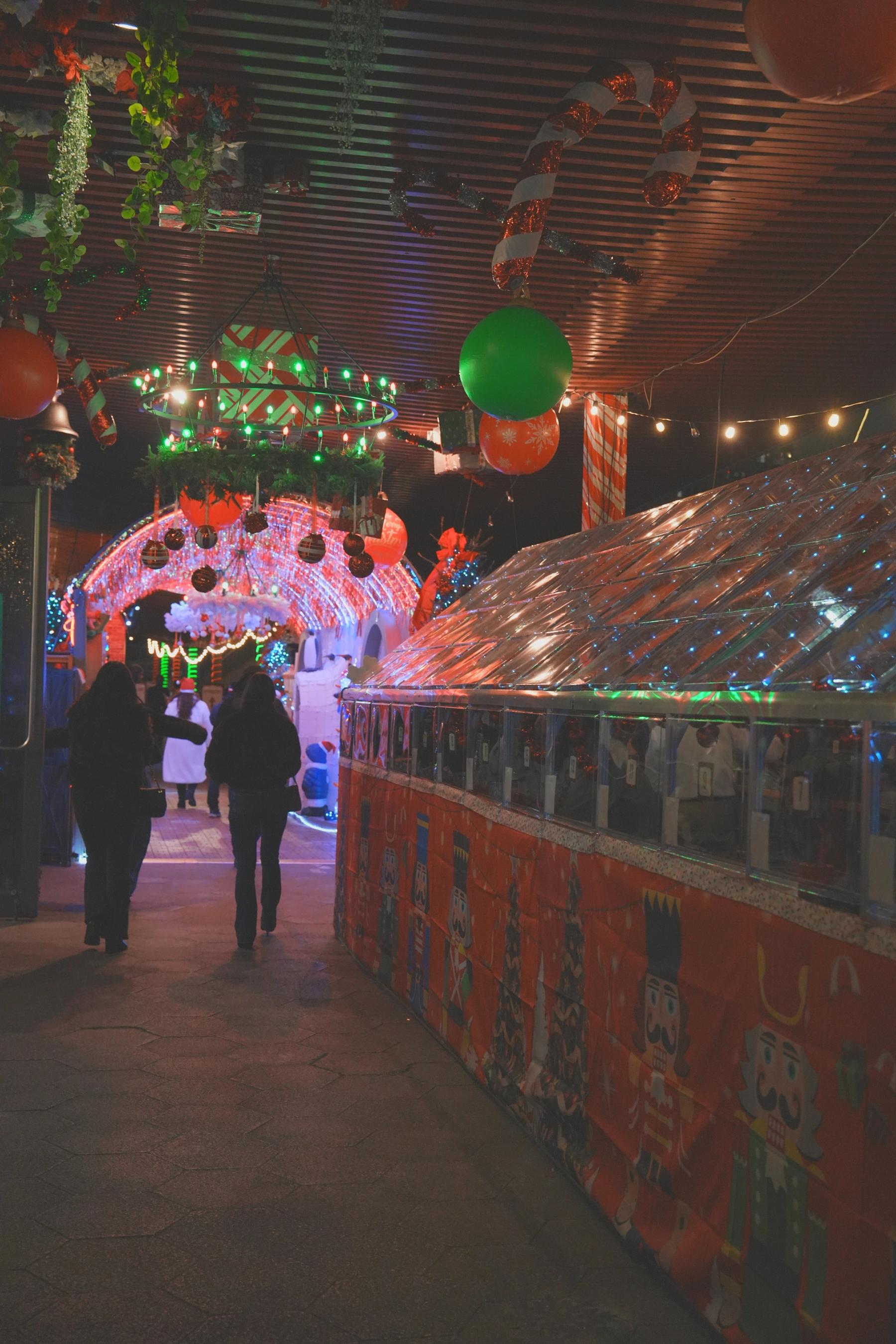 winter wonderland cabin outside