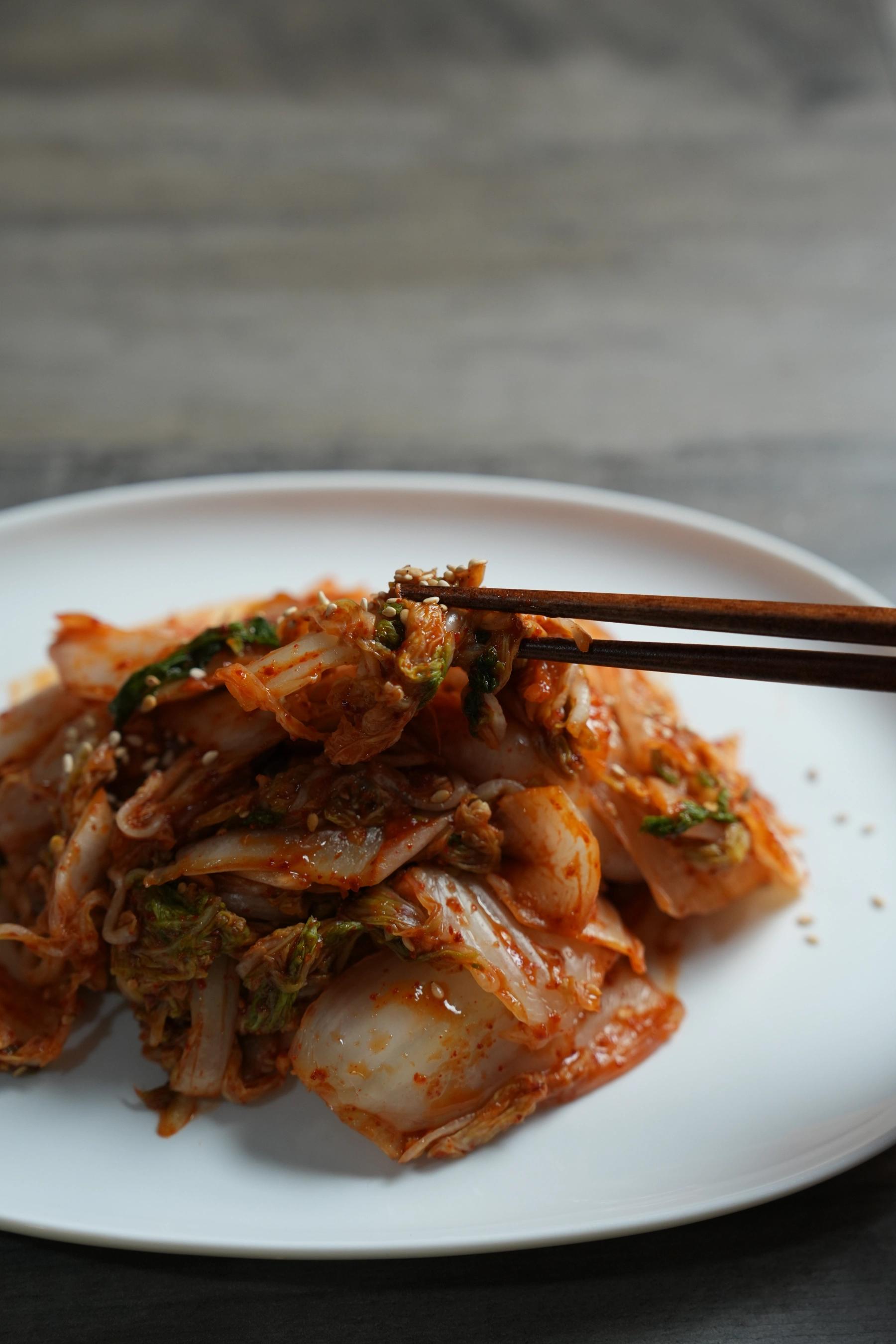 geotjeori, fresh kimchi
