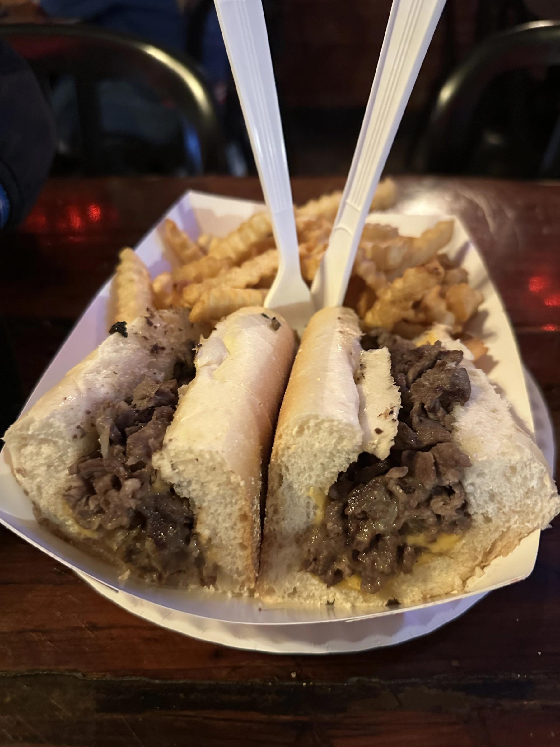 Philly cheese steak