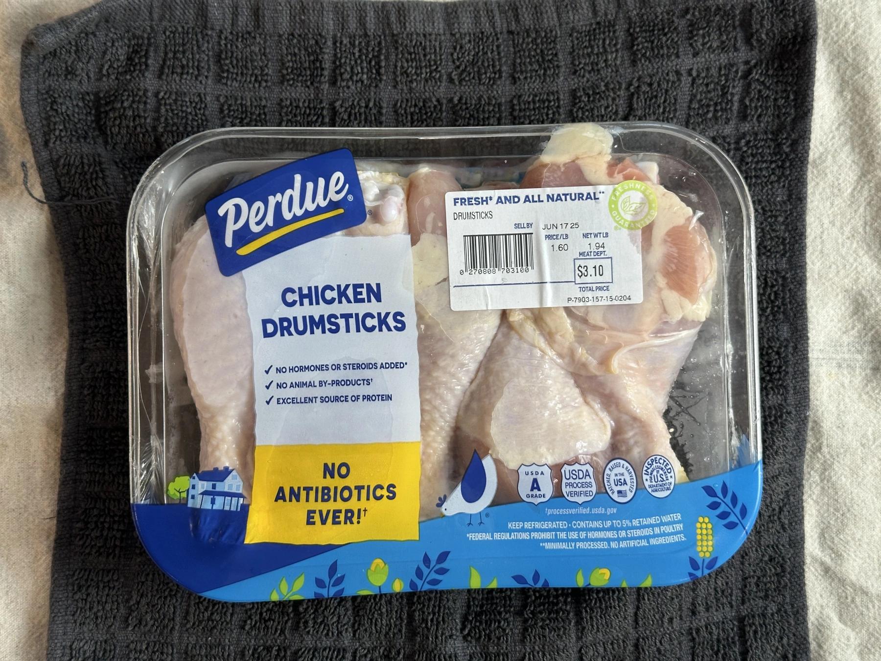 Chicken drumsticks