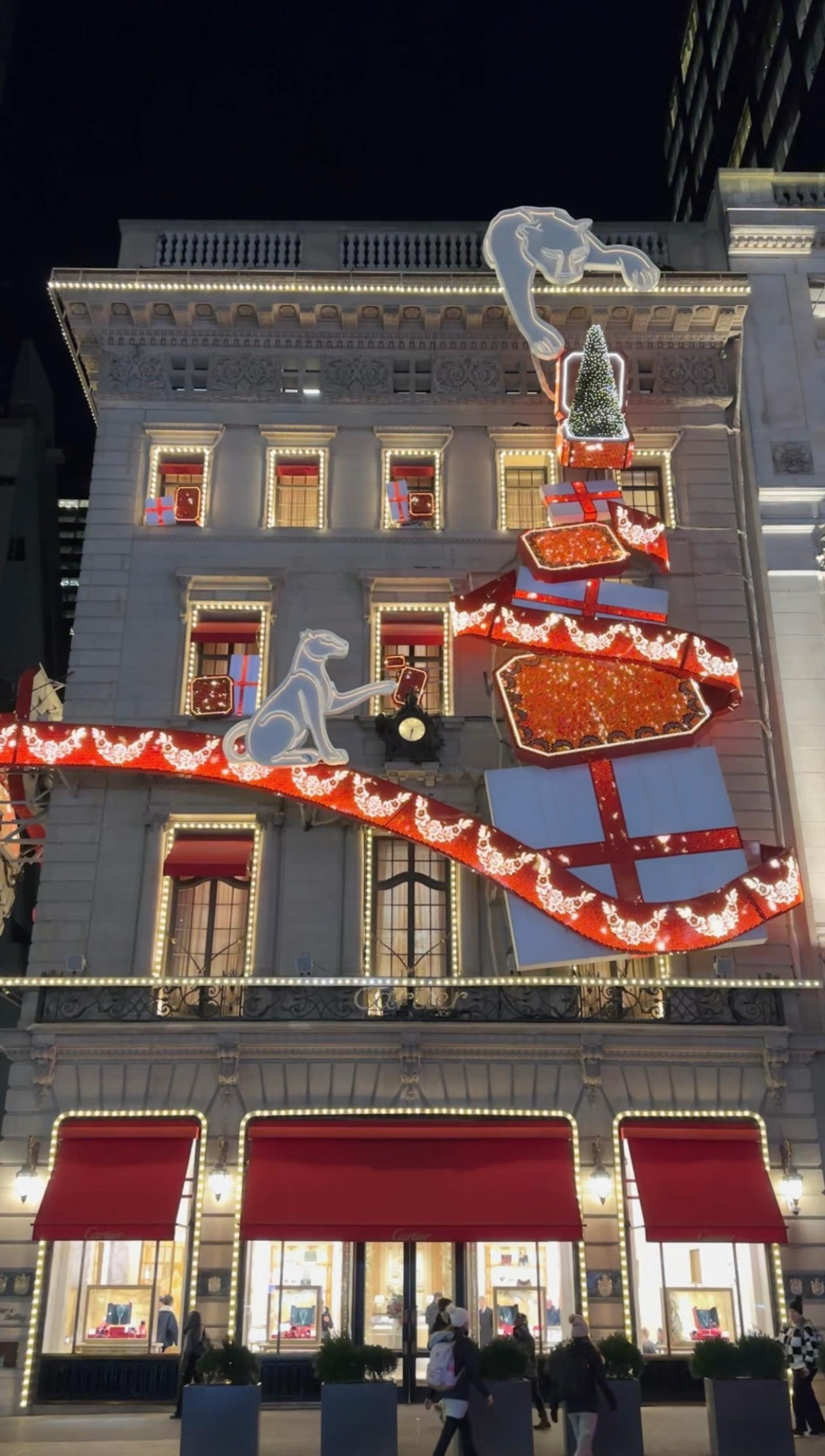 Cartier lighting show