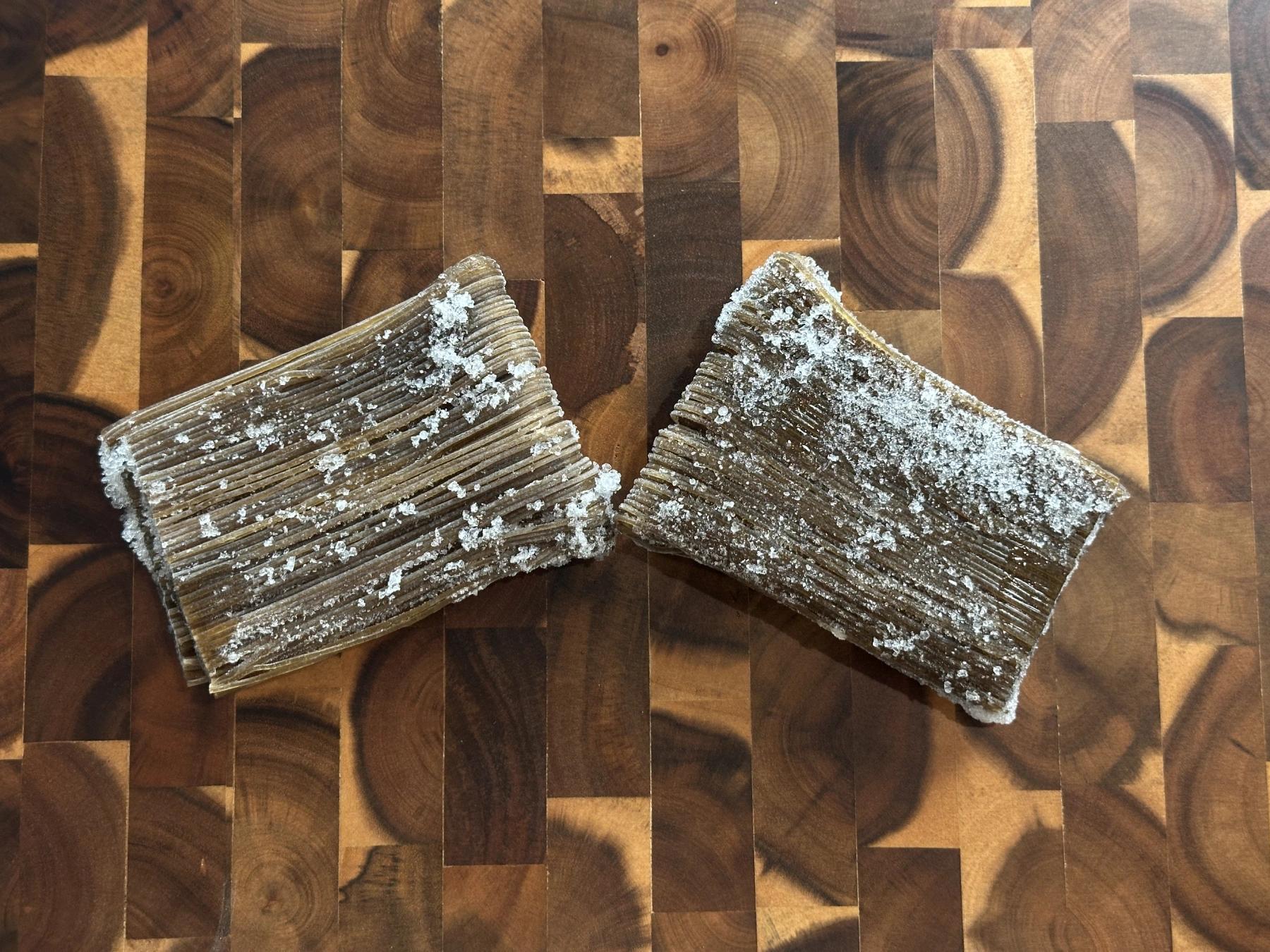 frozen buckwheat cold noodles
