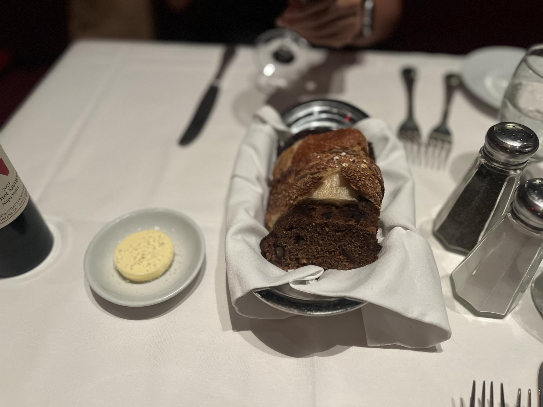 Complimentary Bread and Butter