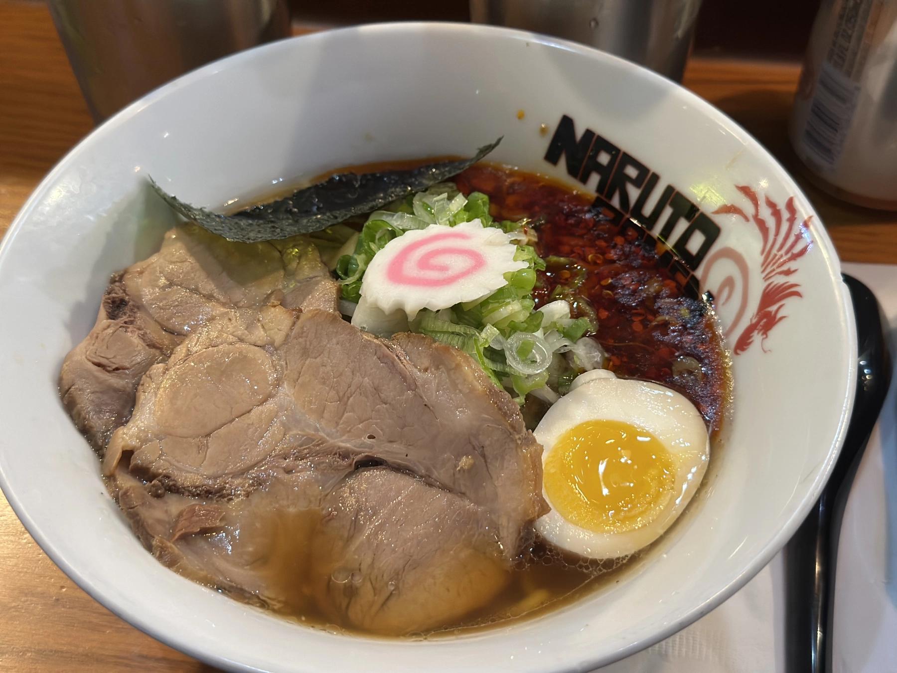spicy naruto ramen