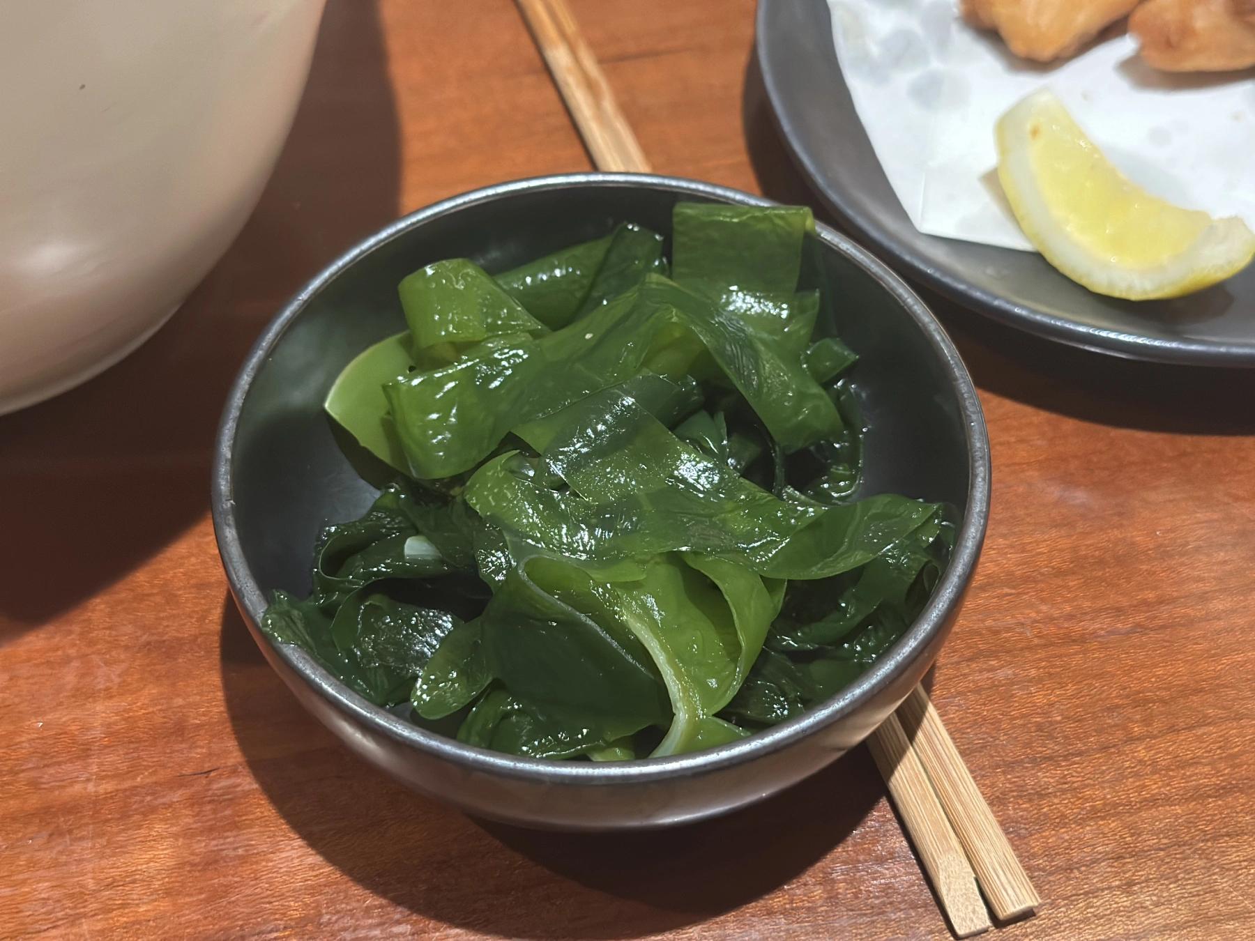 seaweed topping