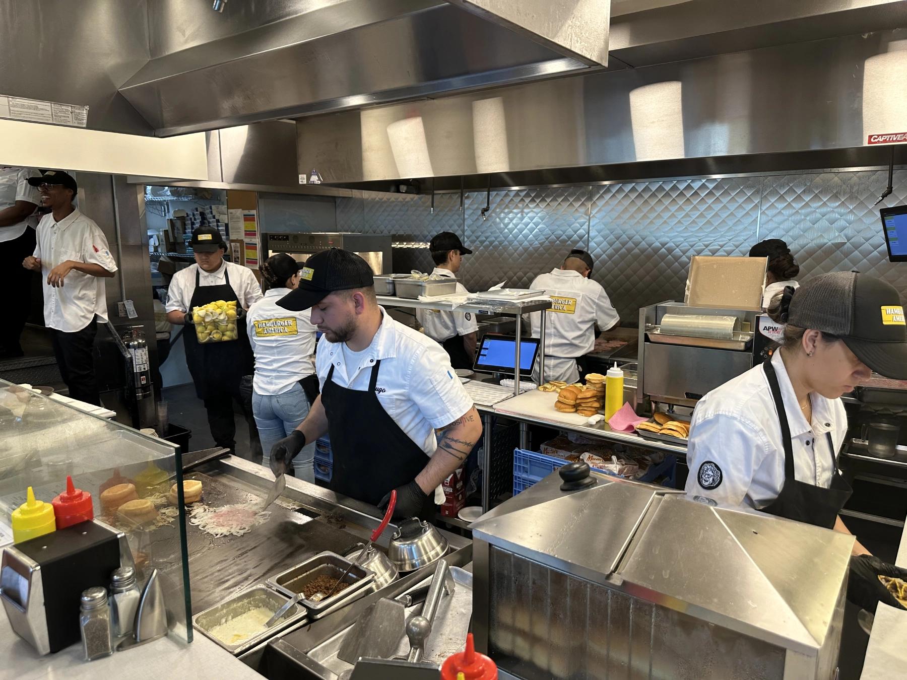 open kitchen