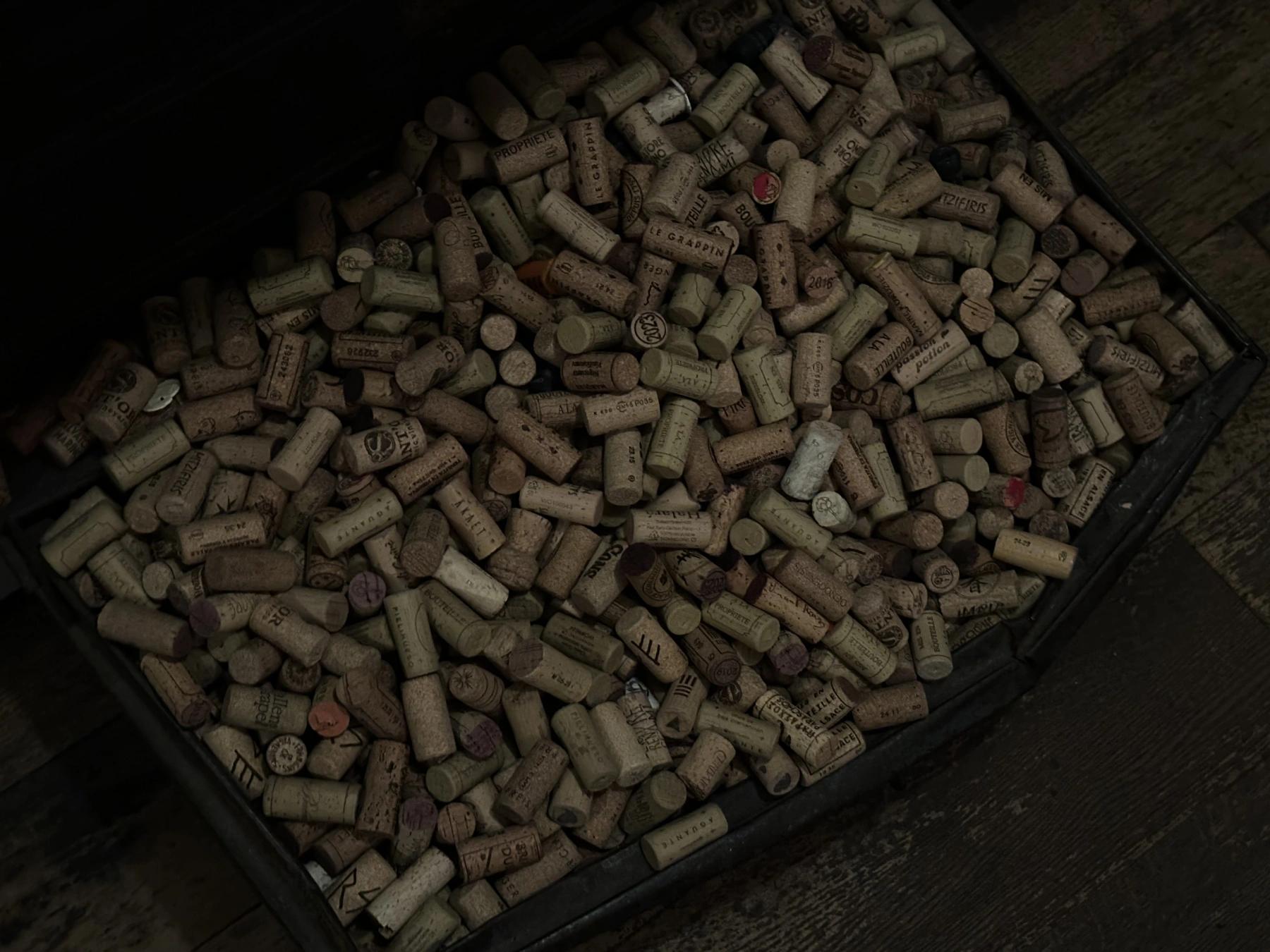used corks