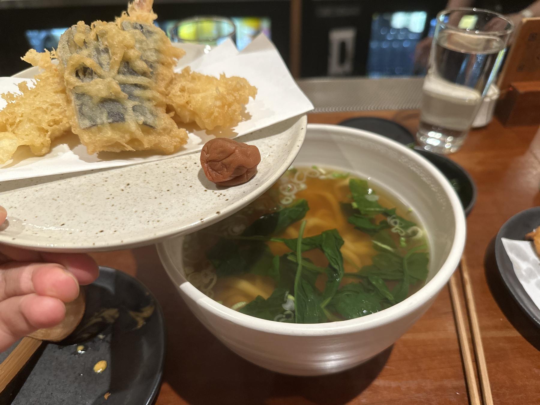 fries come with udon dish