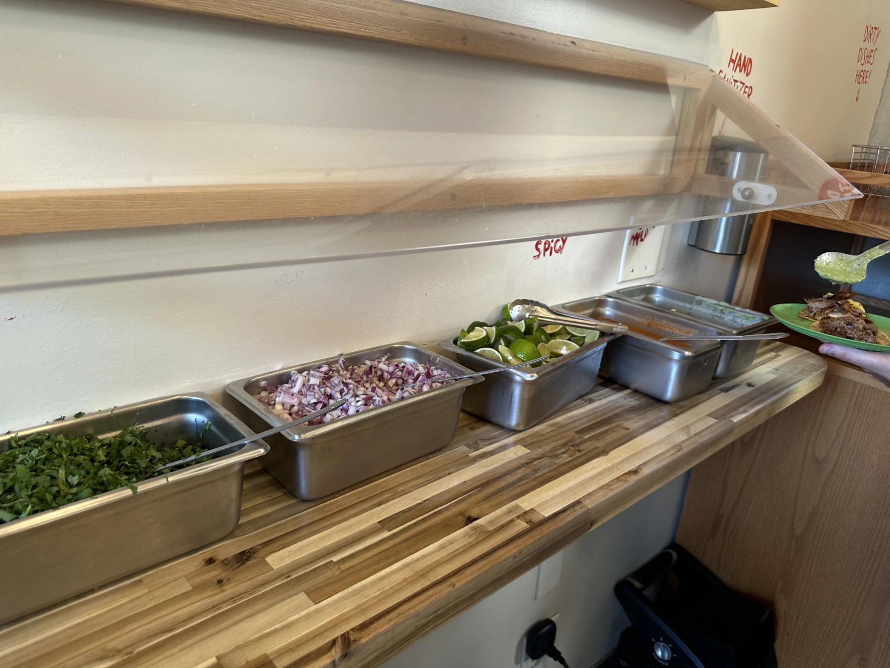 toppings for taco