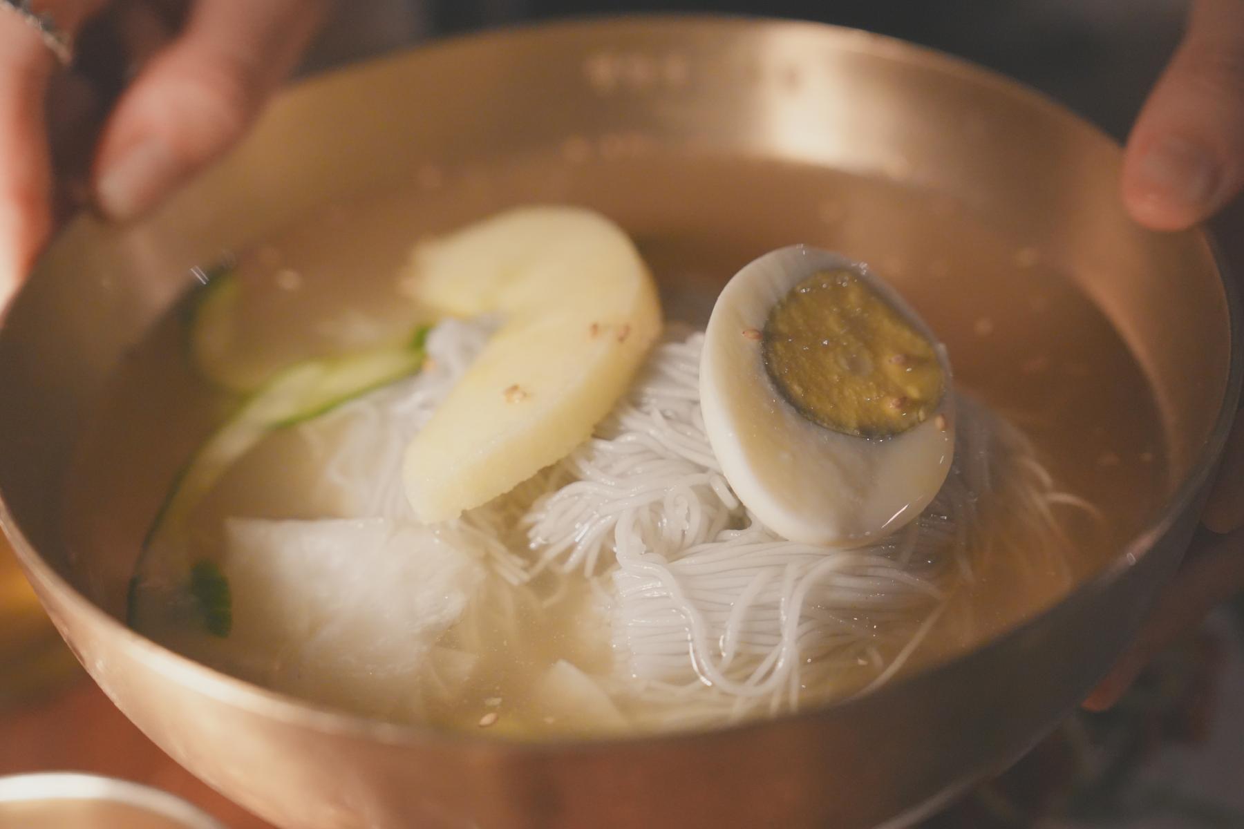 Mul Naengmyeon (Cold Buckwheat Noodles)