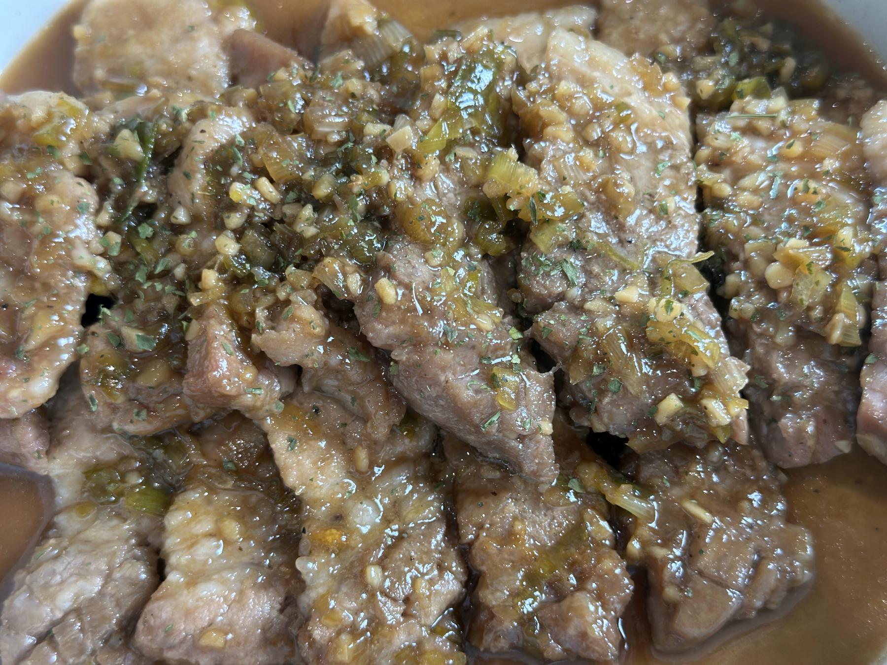 soy sauce pork belly
