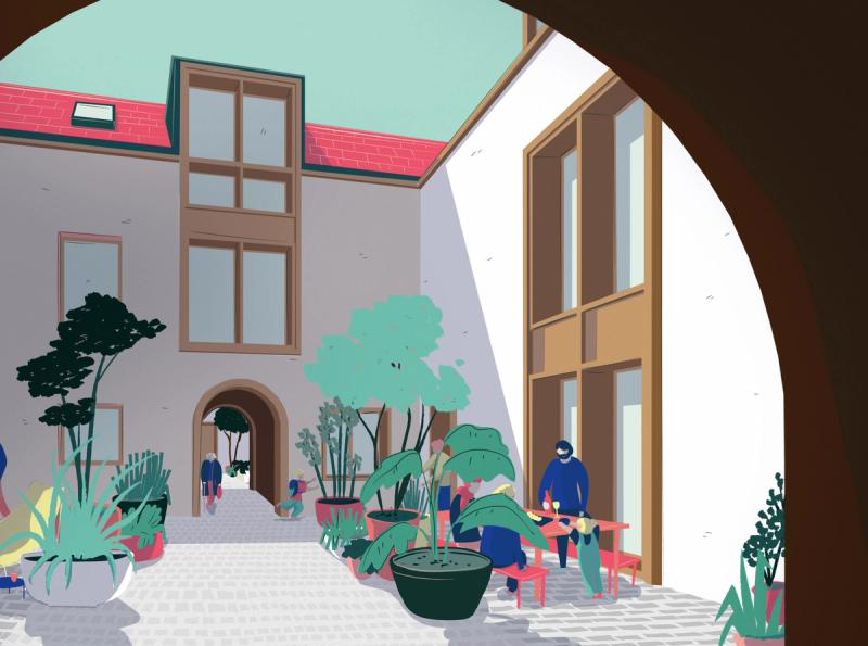 Nacarat - Arpajon Hôtel-Dieu