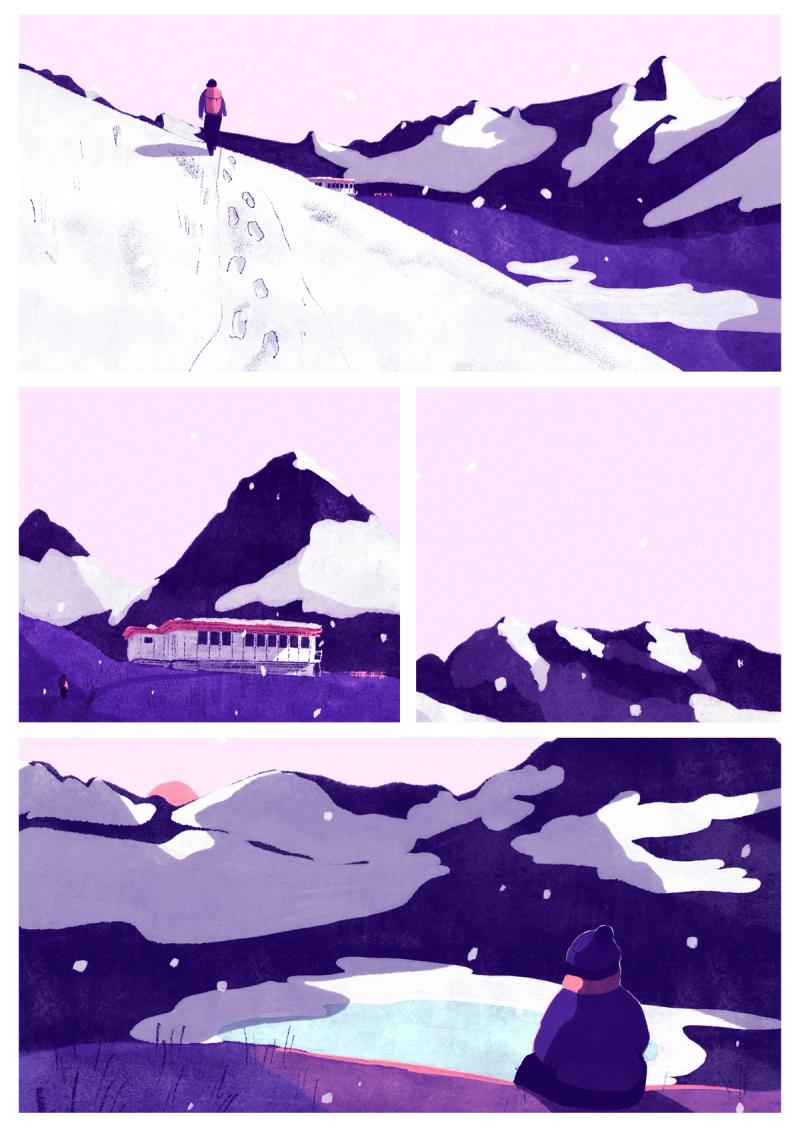 Le refuge des Évettes