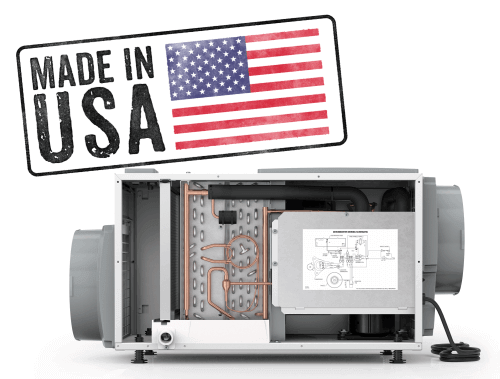 AprilAire dehumidifiers are made in the USA