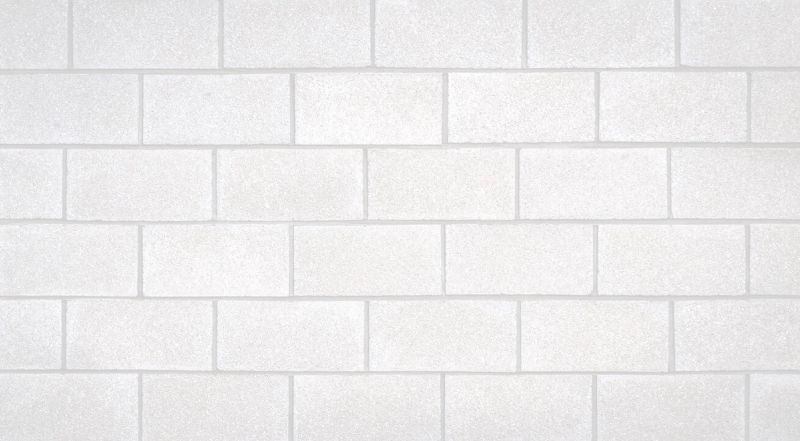 Sound, unbowed concrete block basement wall