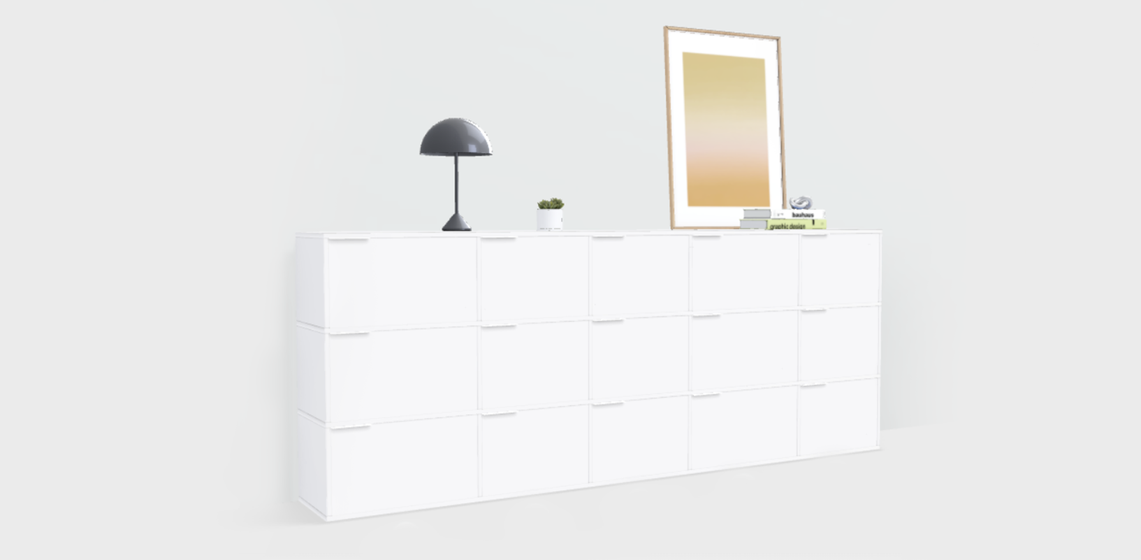 Chest of Drawers in White